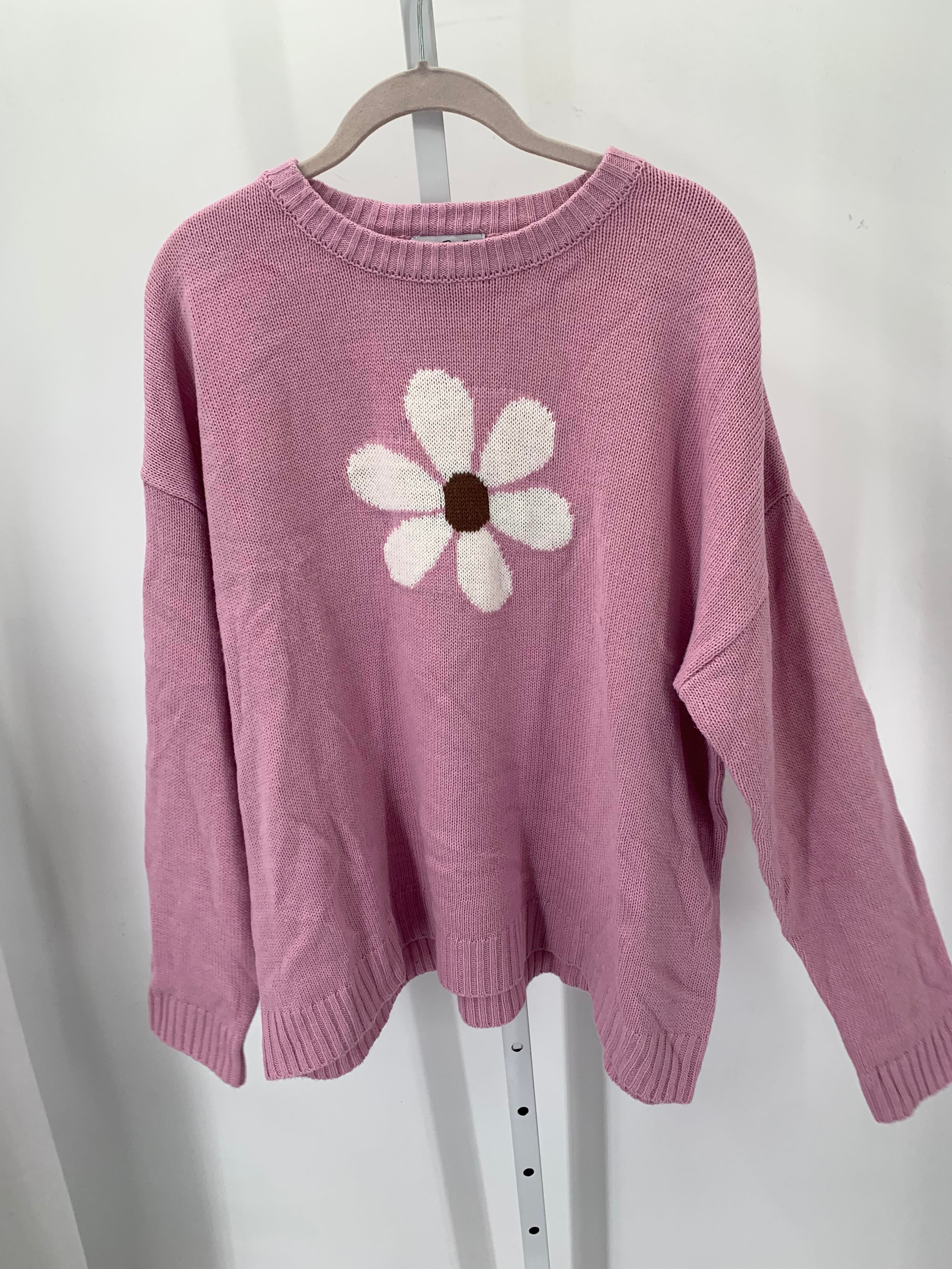 Size Extra Large Juniors Long Sleeve Sweater