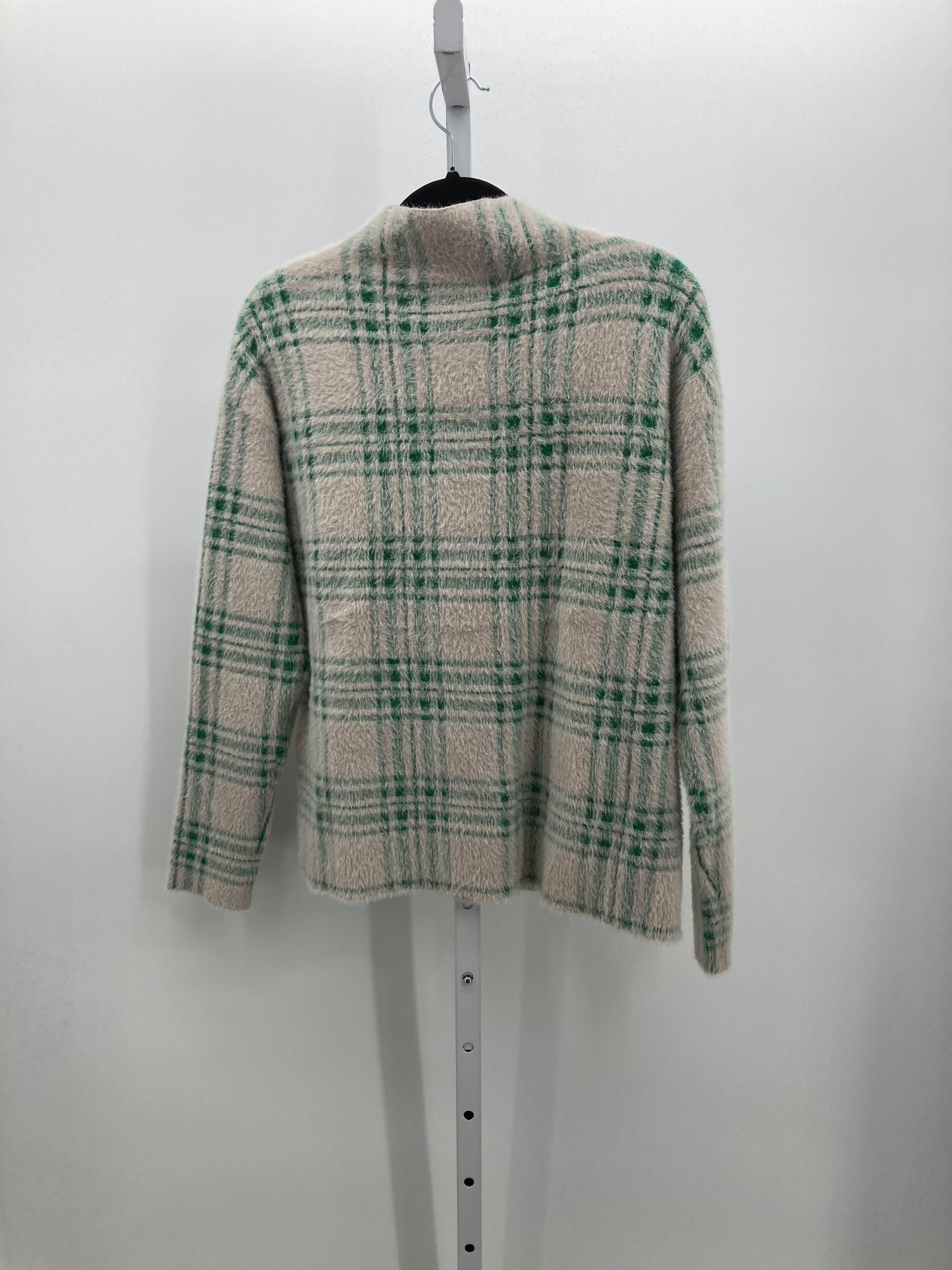 Tahari Size Medium Misses Long Slv Sweater
