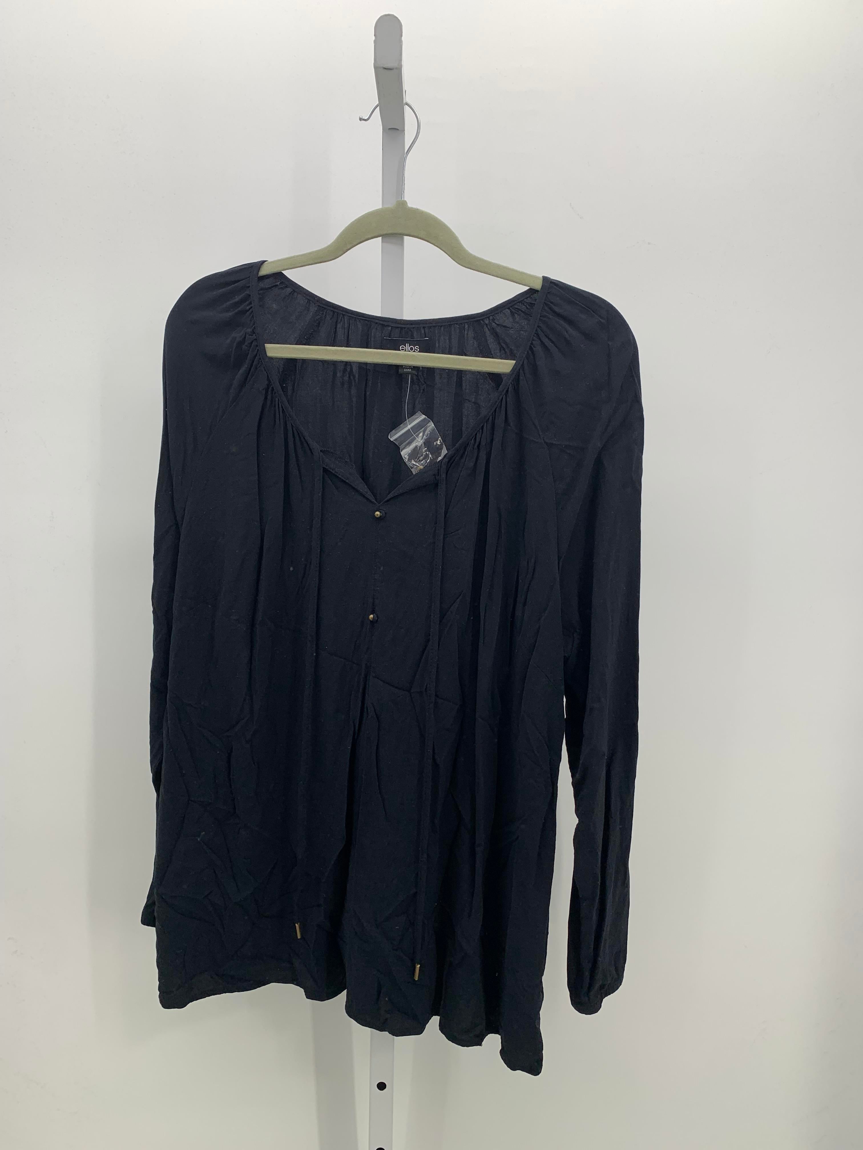 Size 18/20 W Womens Long Sleeve Shirt