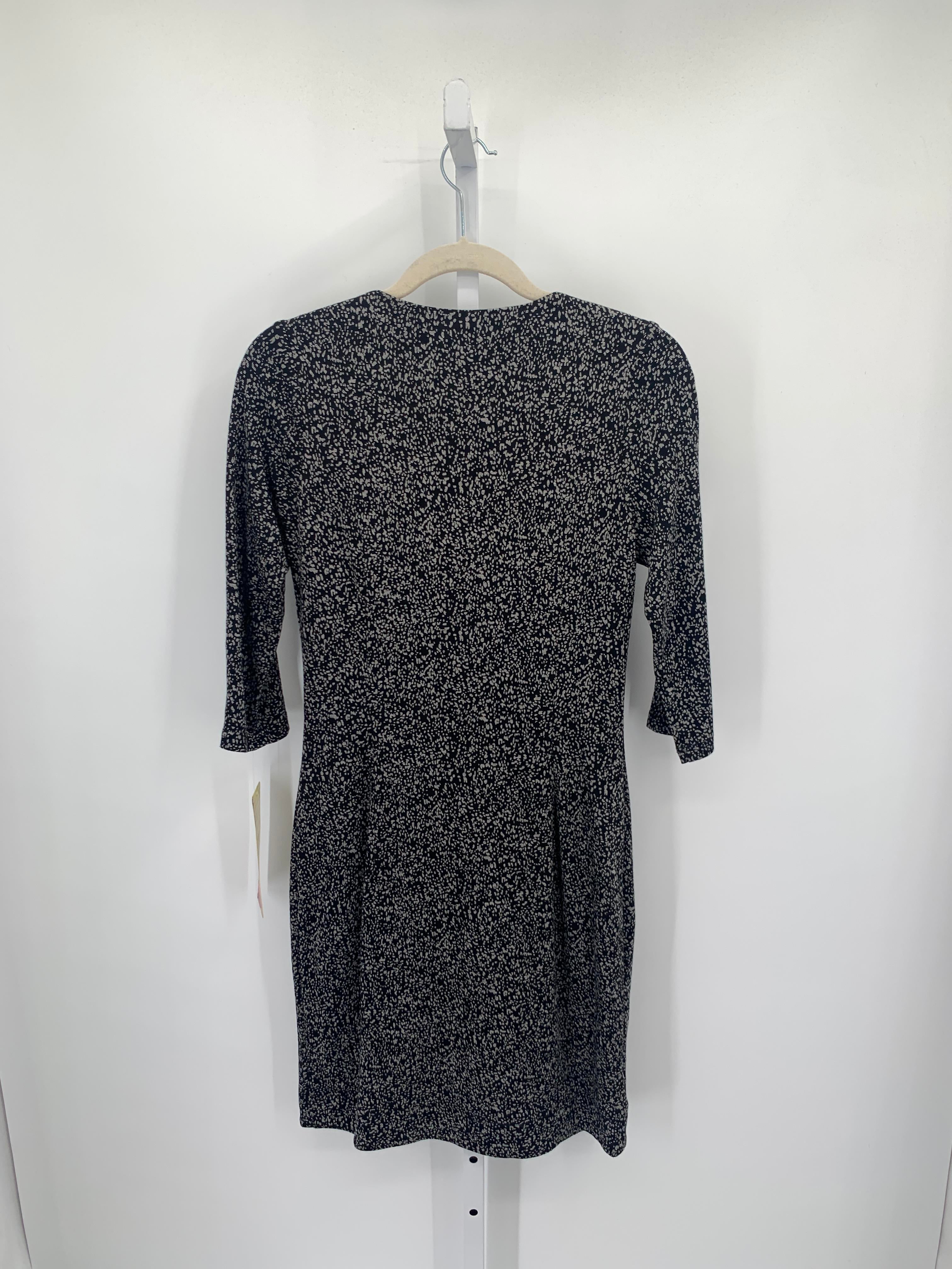 Lapis Size Medium Misses 3/4 Sleeve Dress