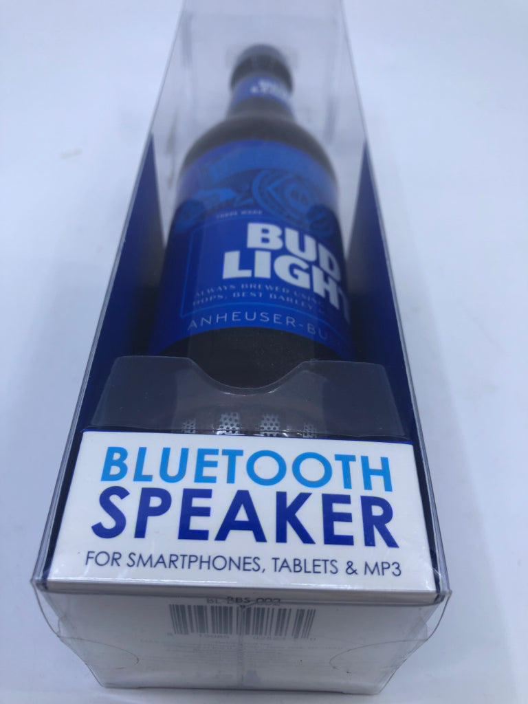 NIB BUDLIGHT BOTTLE WIRELESS SPEAKER.