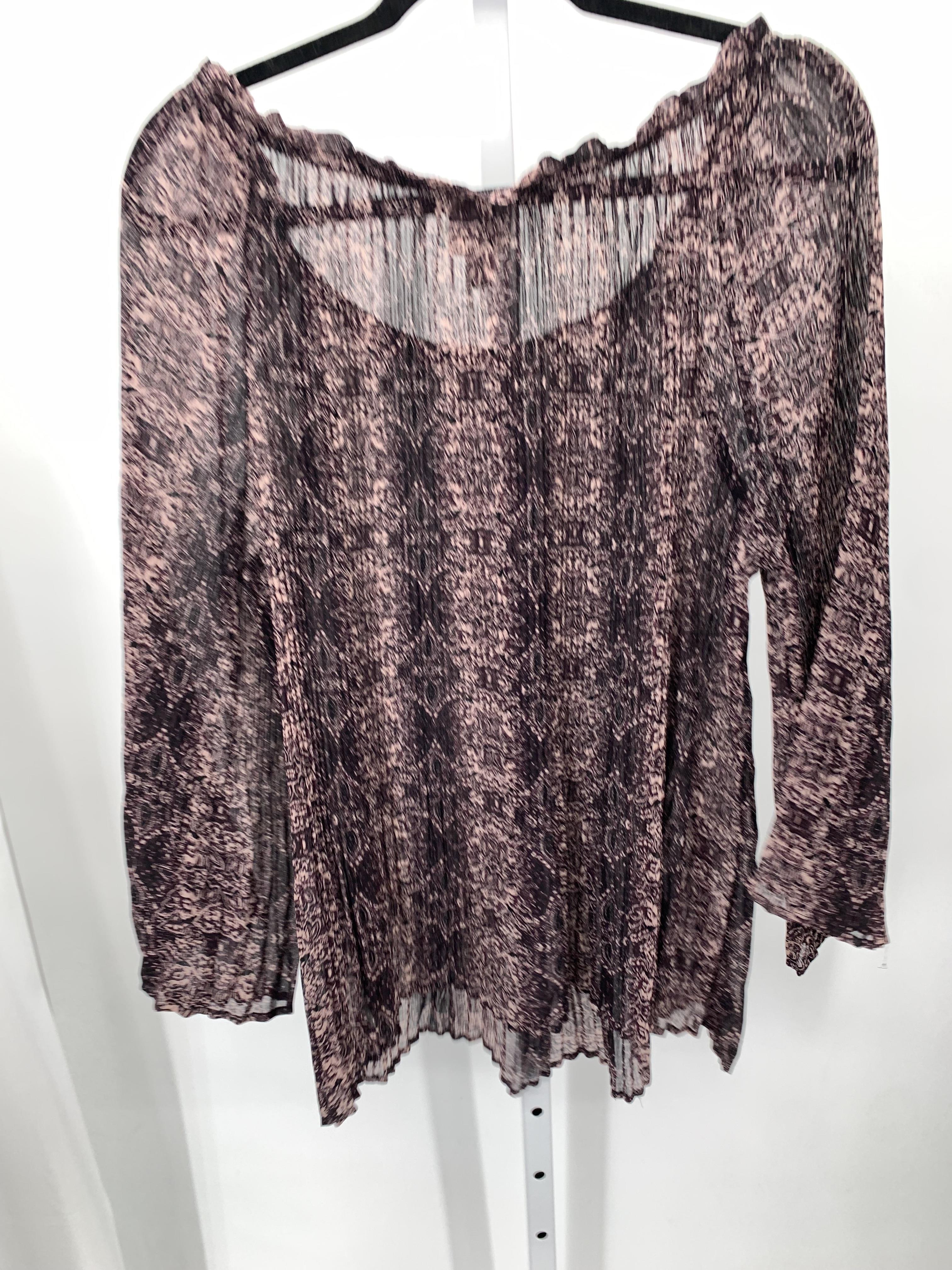 Knox Rose Size Extra Large Misses Long Sleeve Shirt