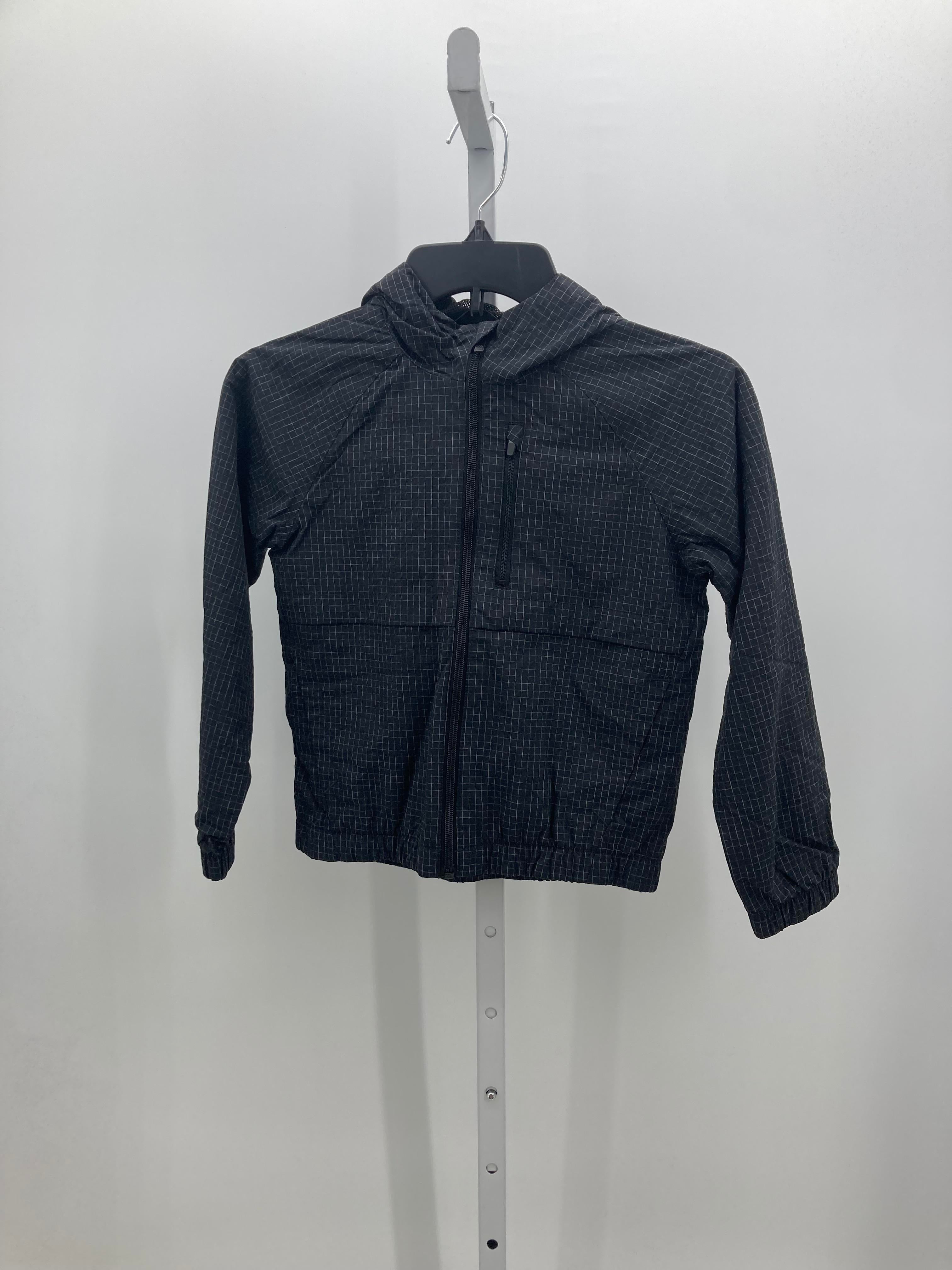 SQUARES HOODED ZIP