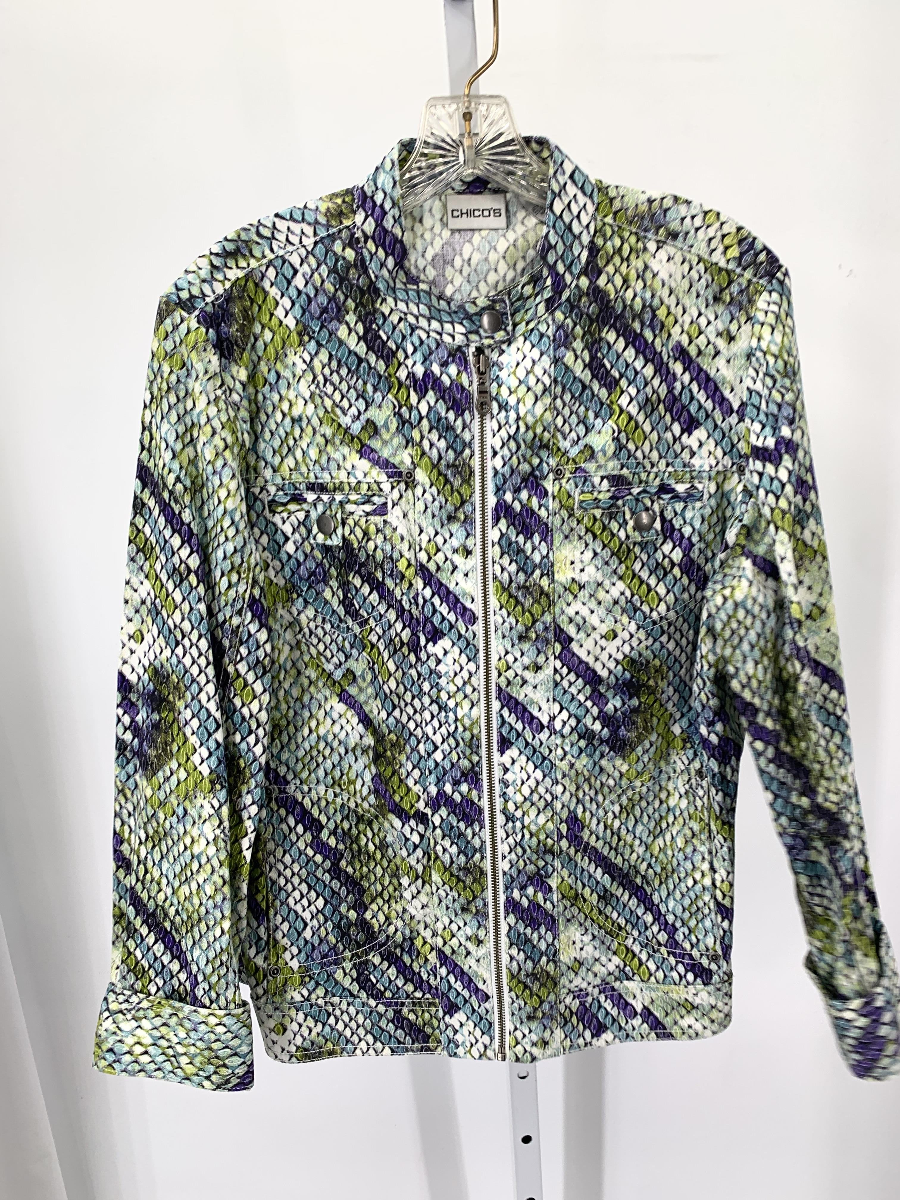 Chico's Size Medium Misses Lightweight Jacket