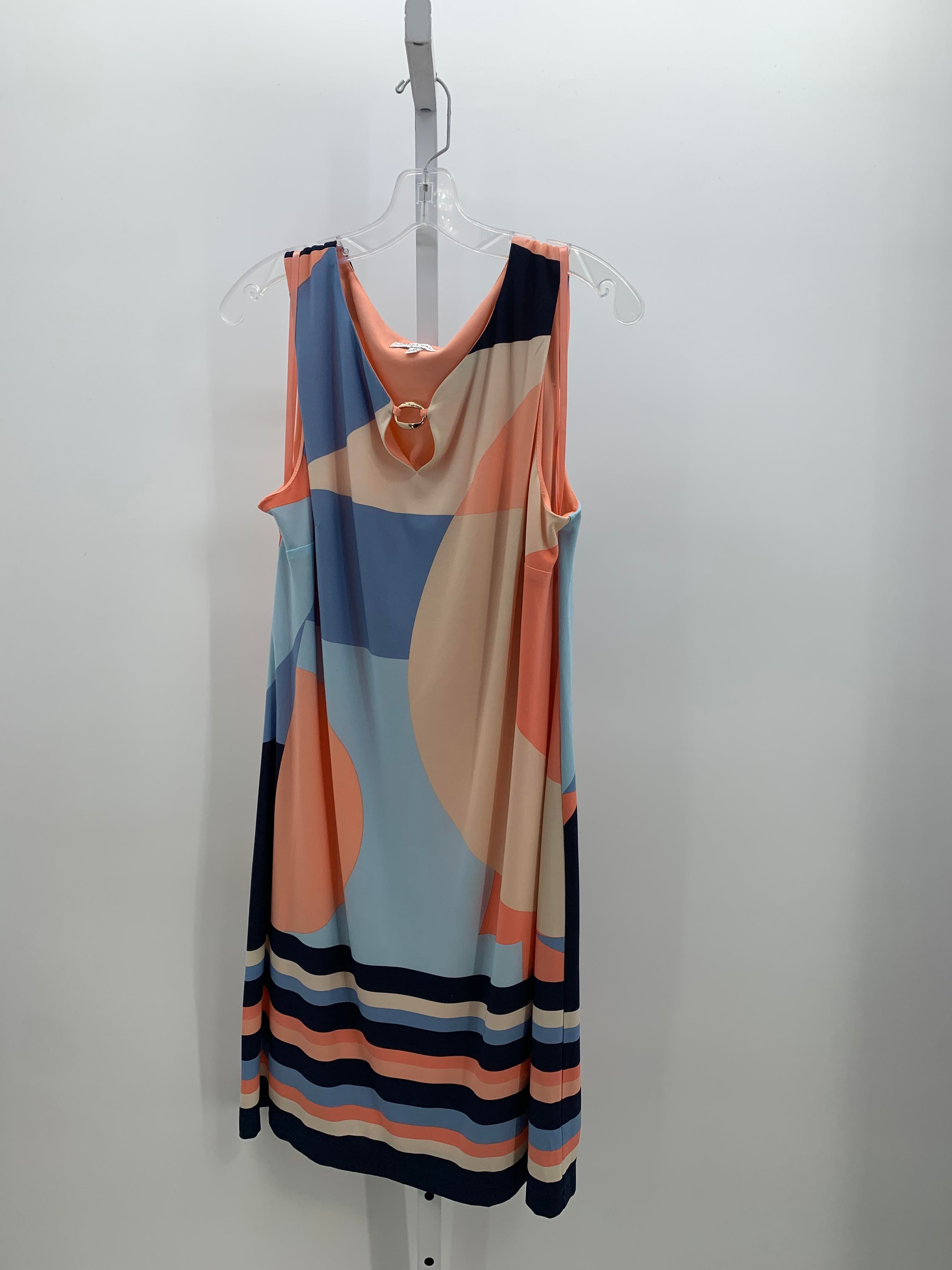 Sandra Darren Size 14 Misses Sleeveless Dress