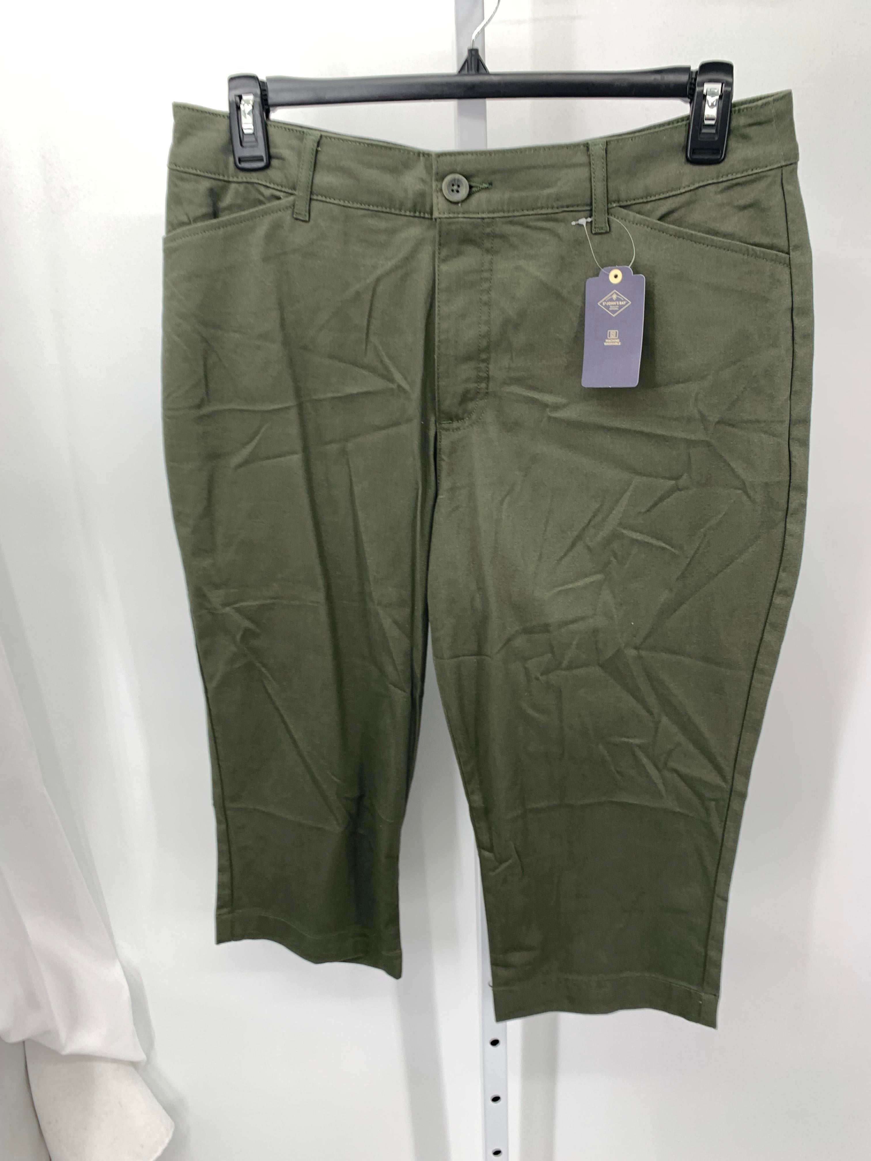 St. Johns Bay Size 14 Misses Capri Pants