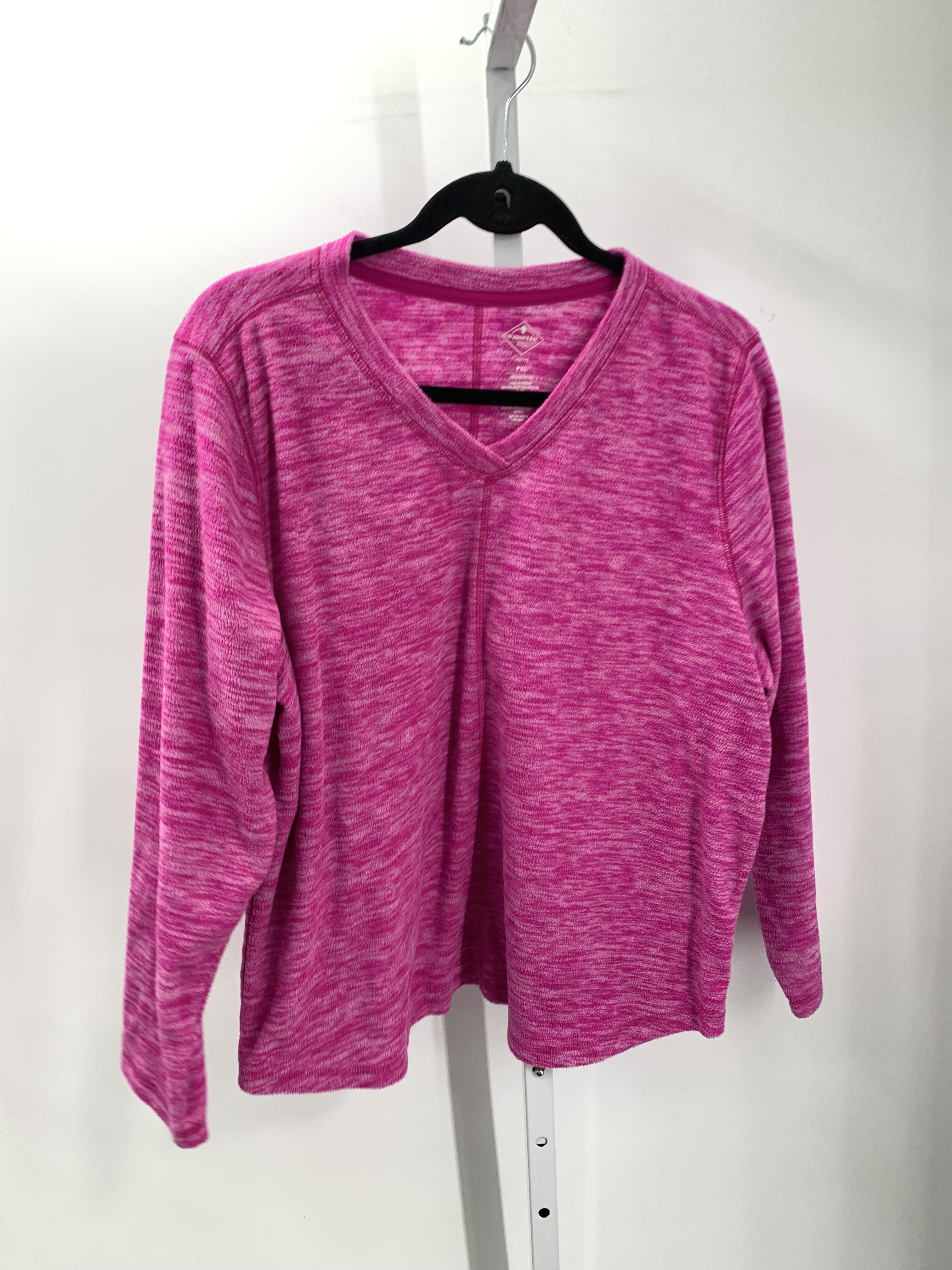 St. Johns Bay Size X Large Petite Petite Long Sleeve Shirt