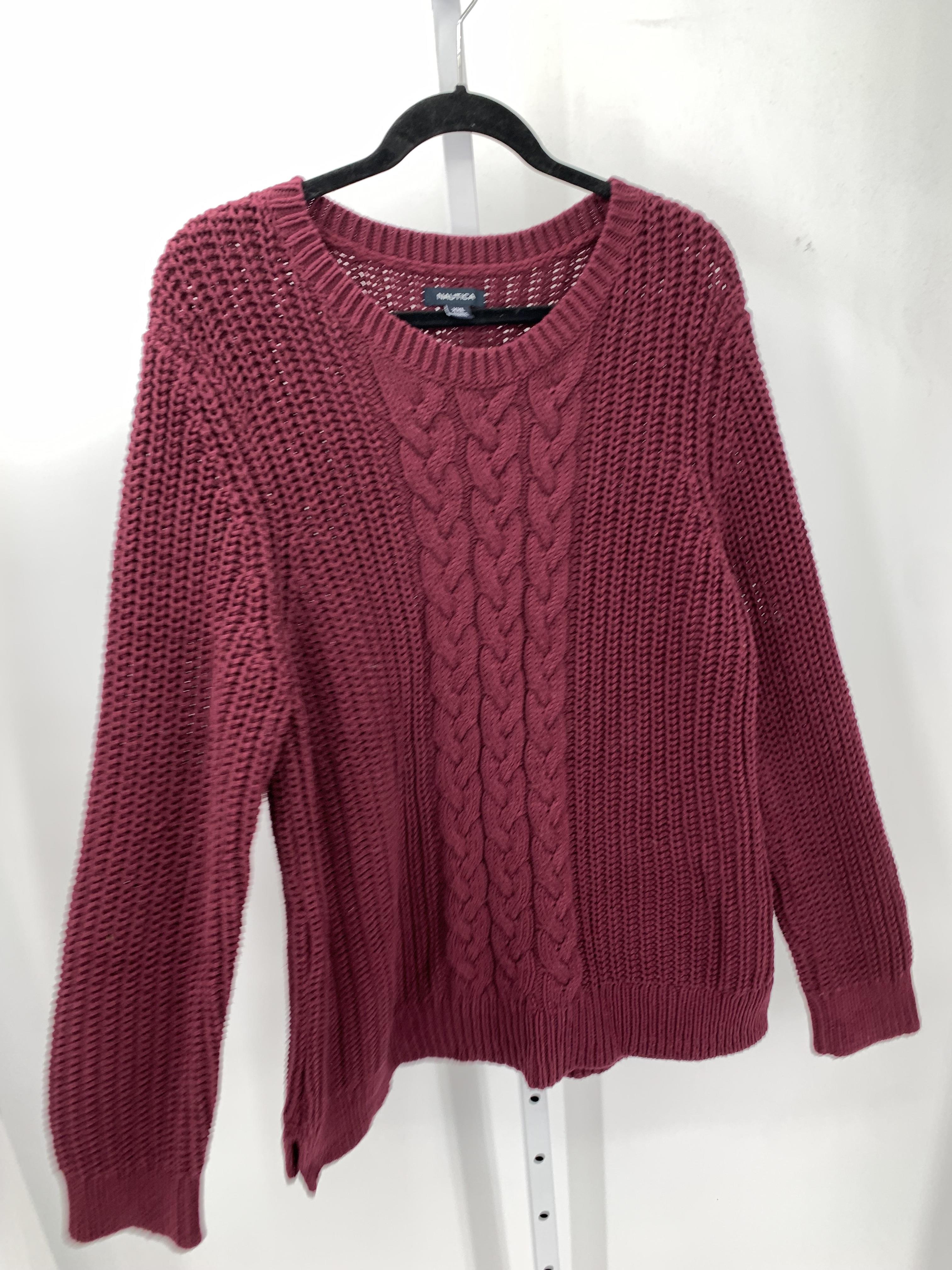 Nautica Size XXL Misses Long Slv Sweater