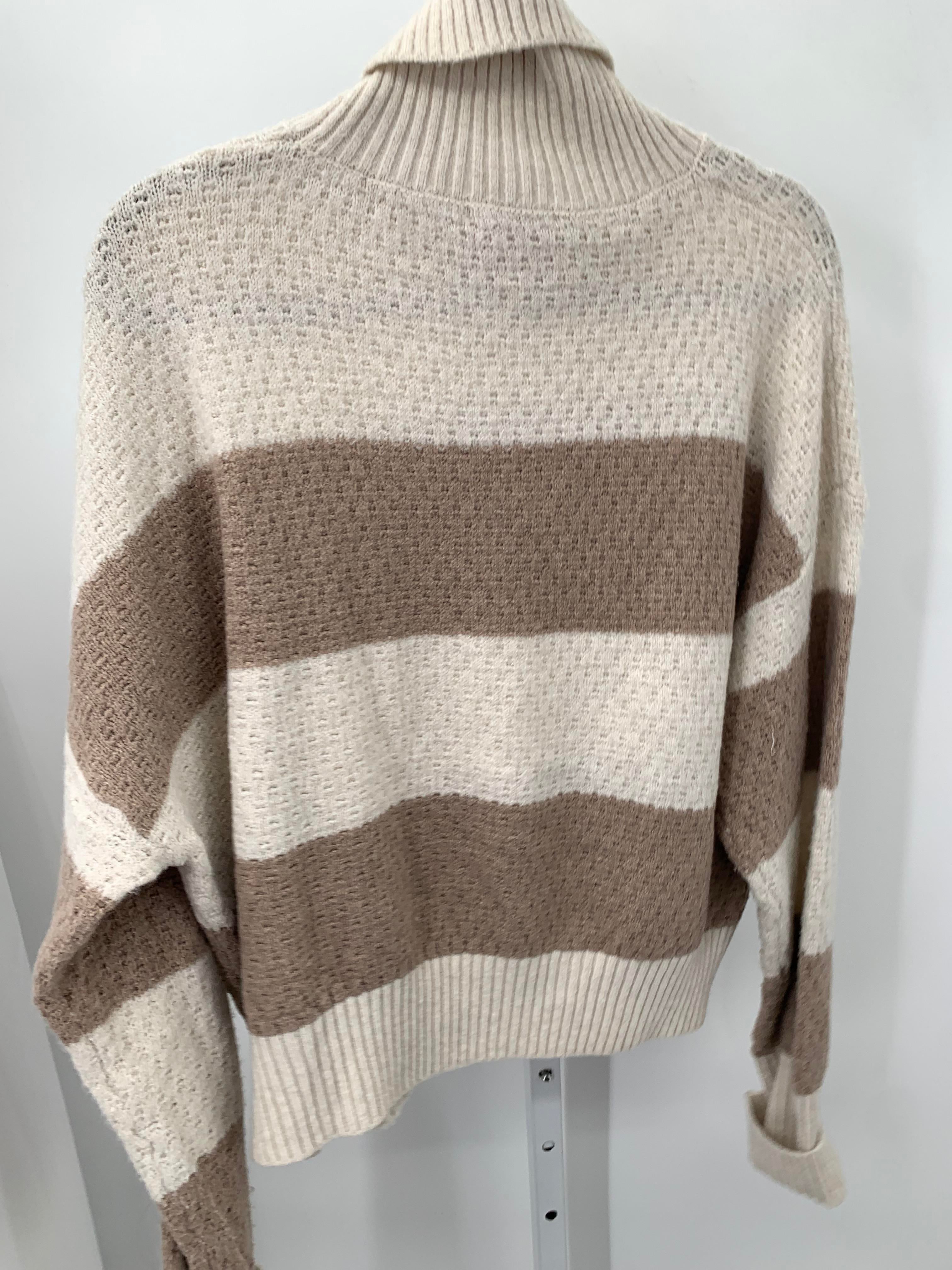 Pink Rose Size Extra Large Juniors Long Sleeve Sweater
