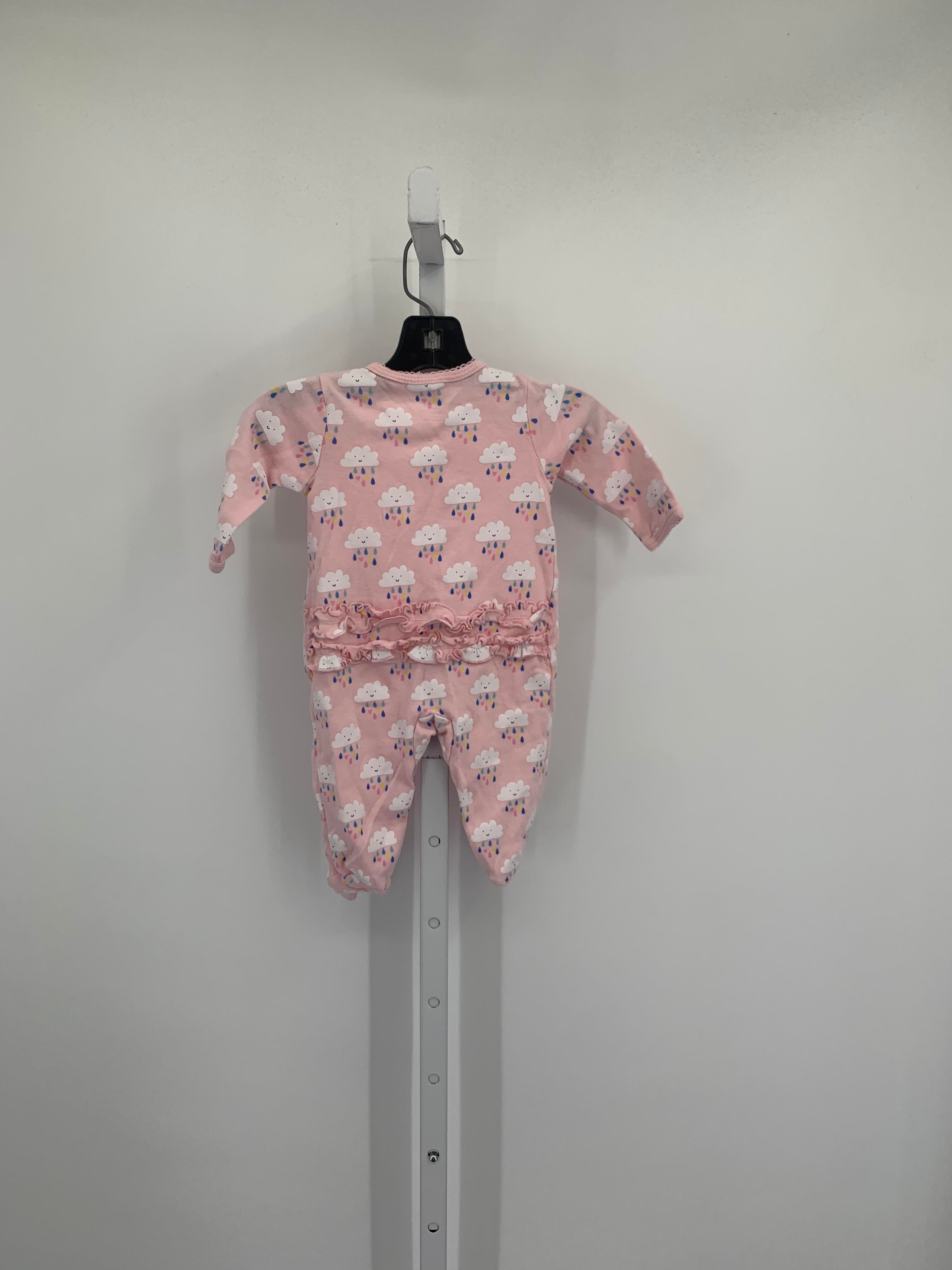 Carters Size 3 Months Girls Long Slv. Romper