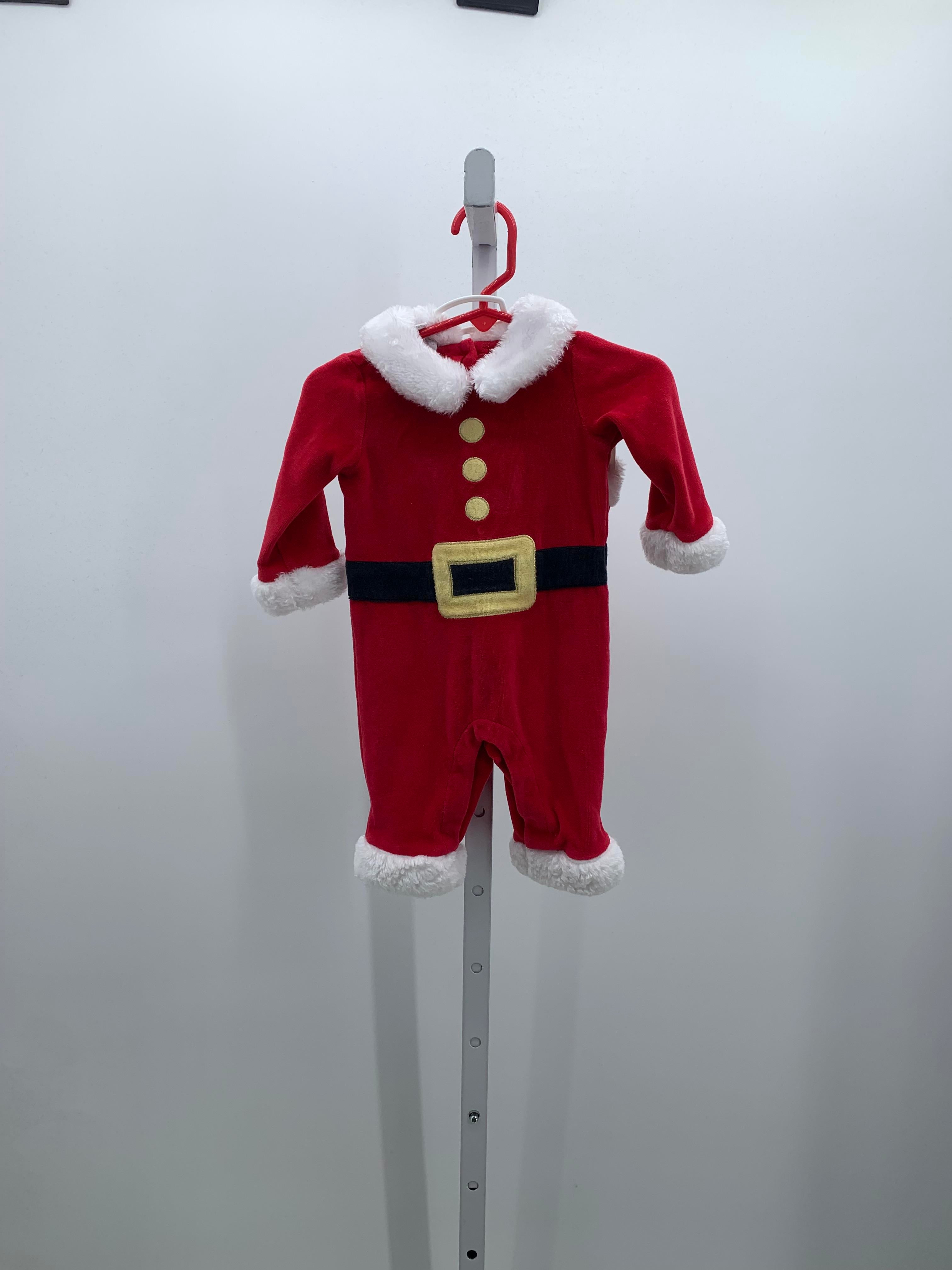 SANTA ROMPER AND HAT