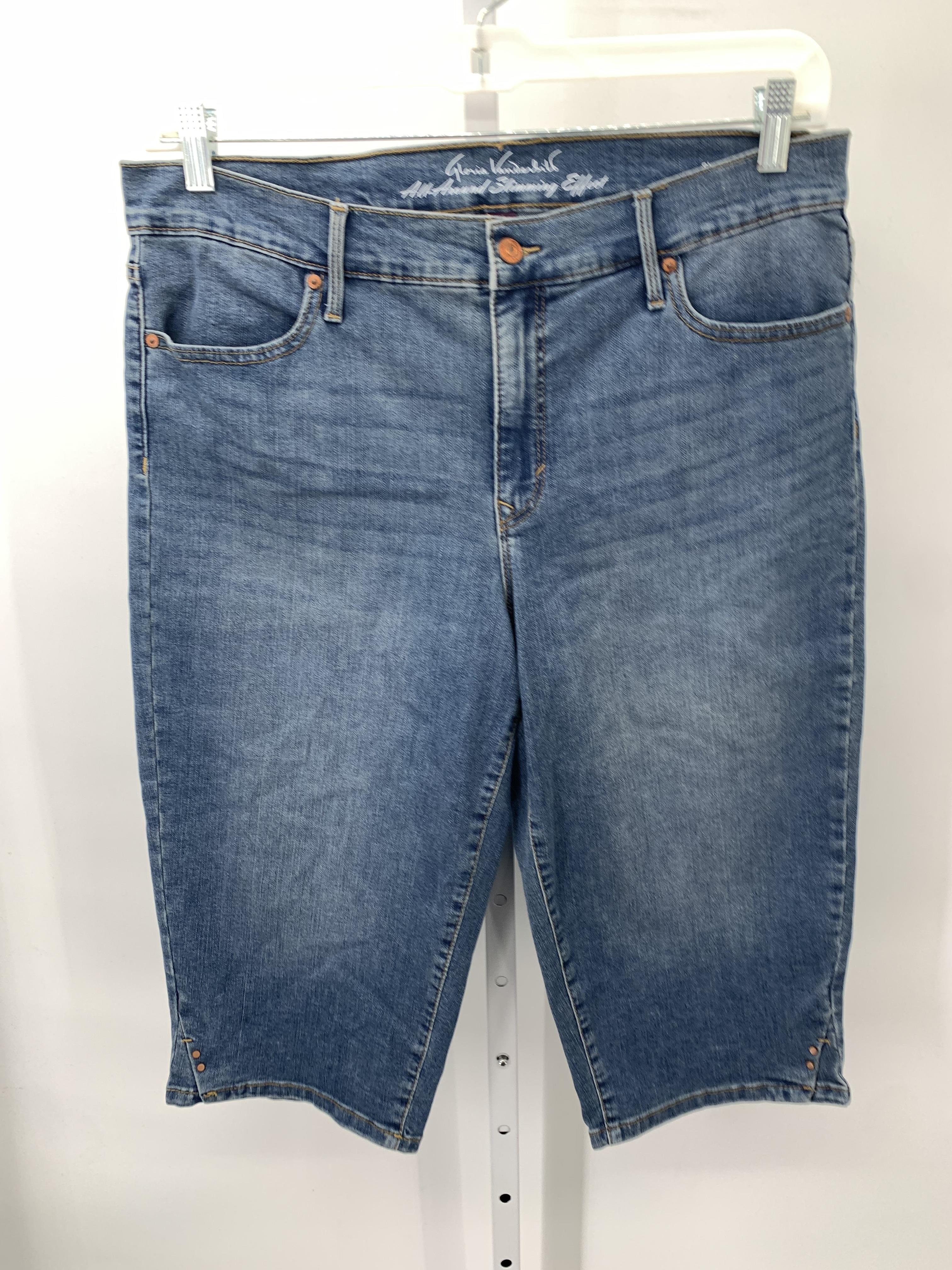 Gloria Vanderbilt Size 14 Misses Capri Pants