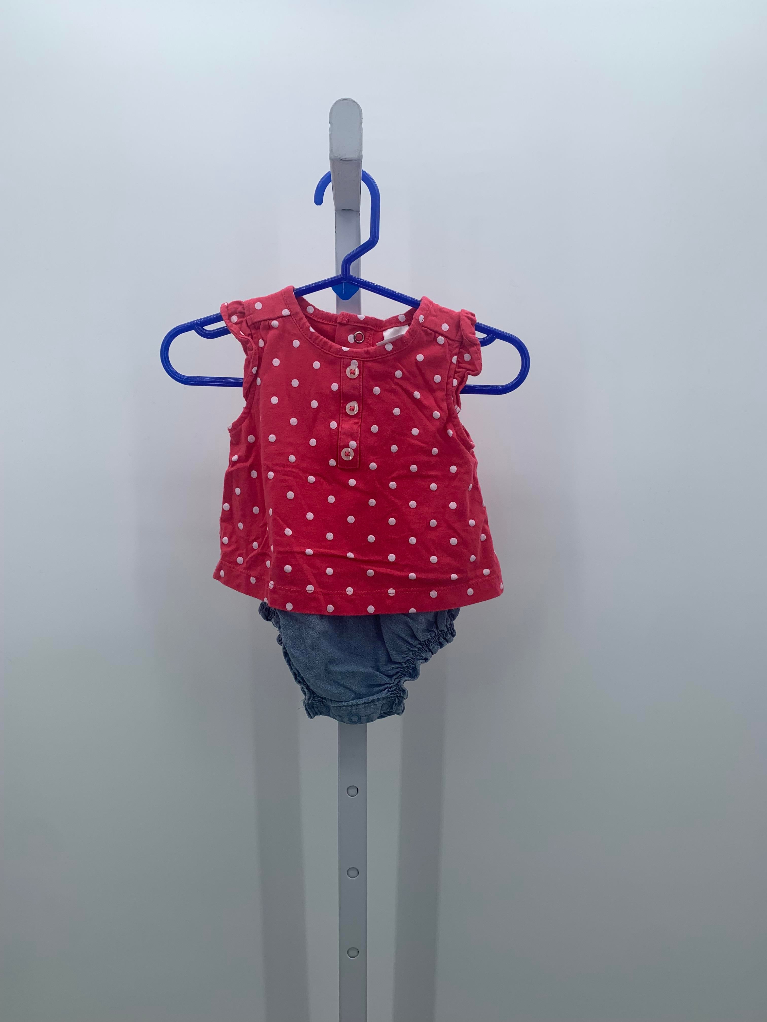Carters Size 6 Months Girls Short Sleeve Dress