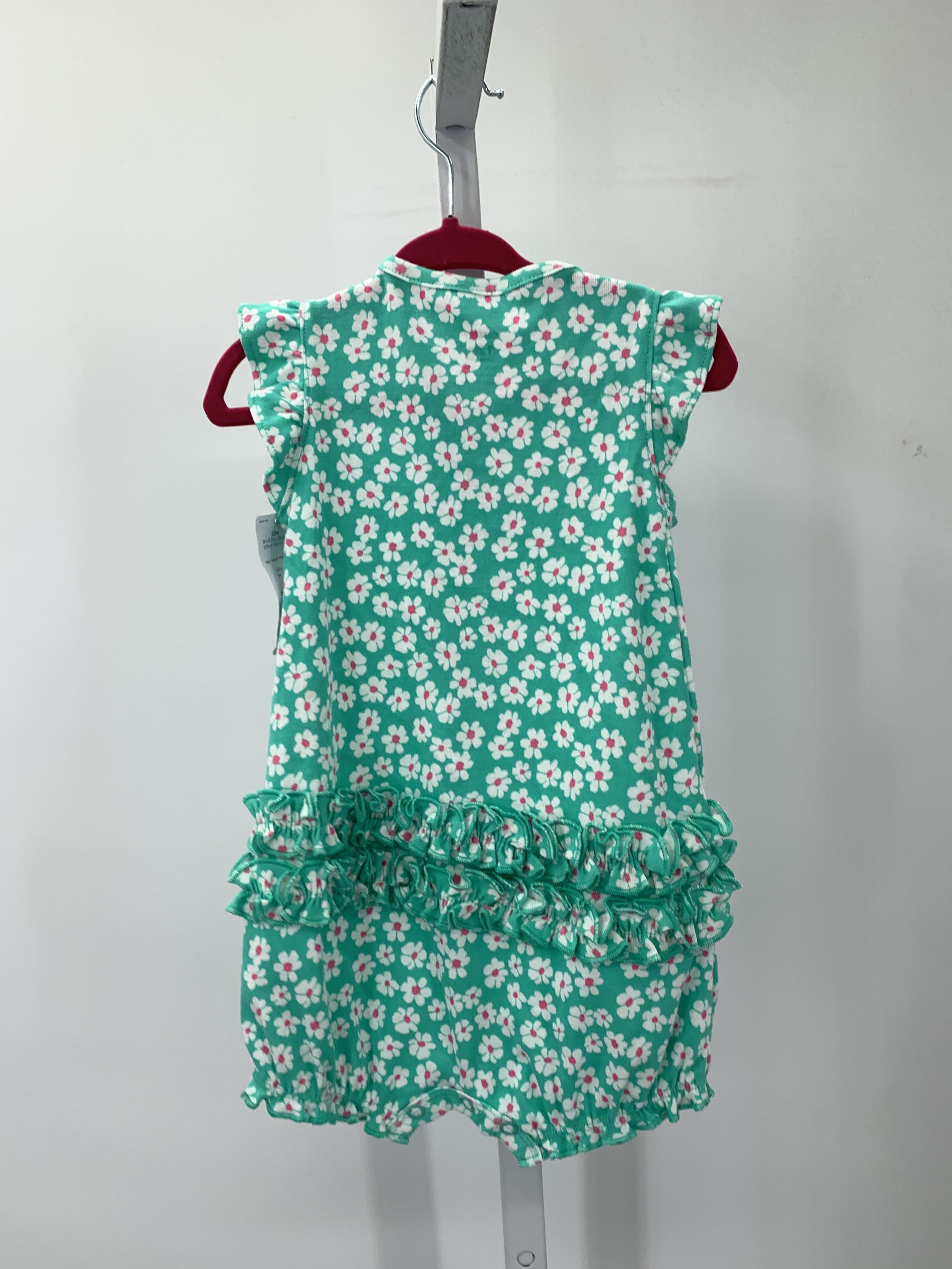 Carters Size 12 Months Girls Short Slv. Romper