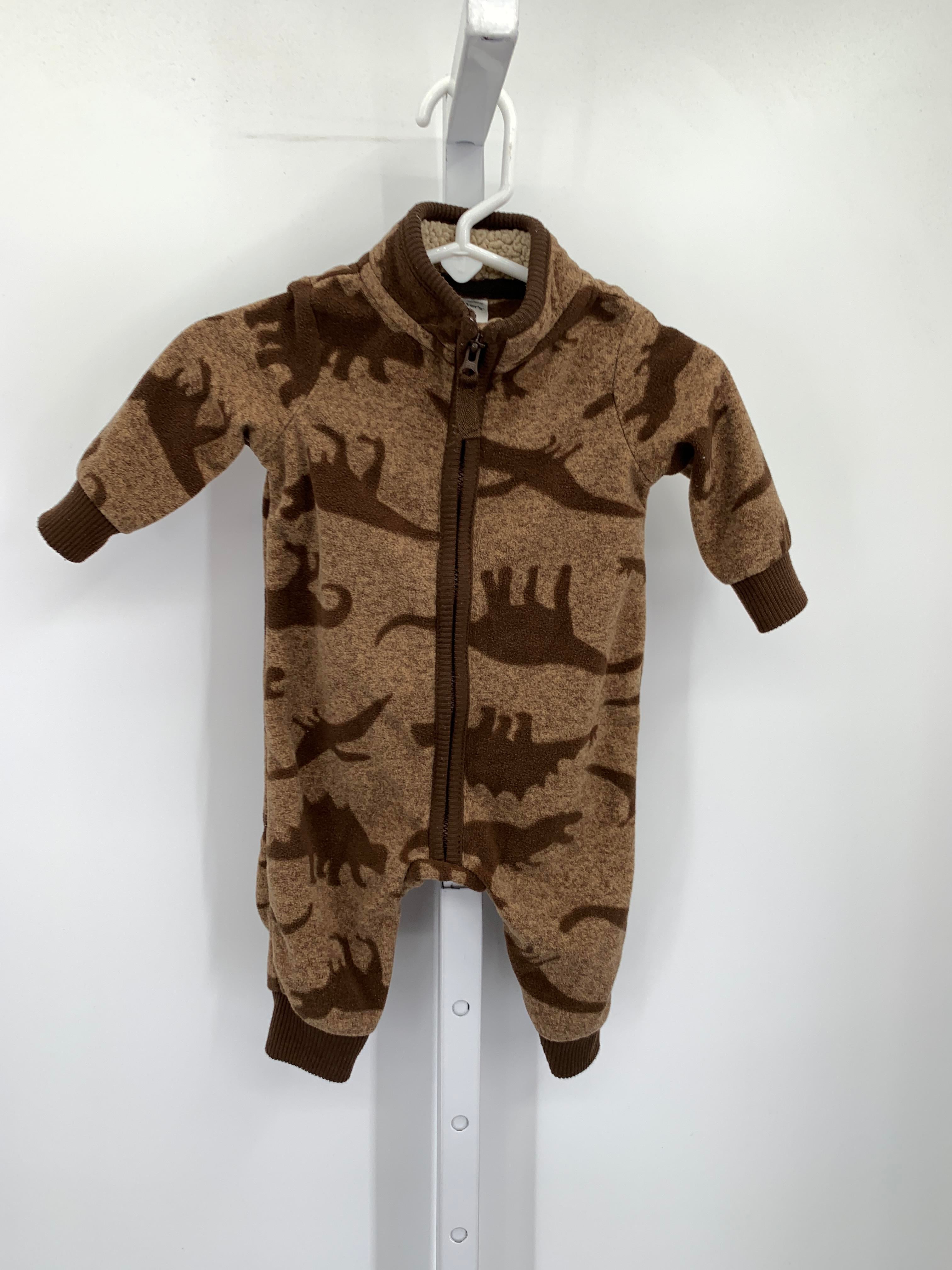 DINOSAURS ZIP FLEECE