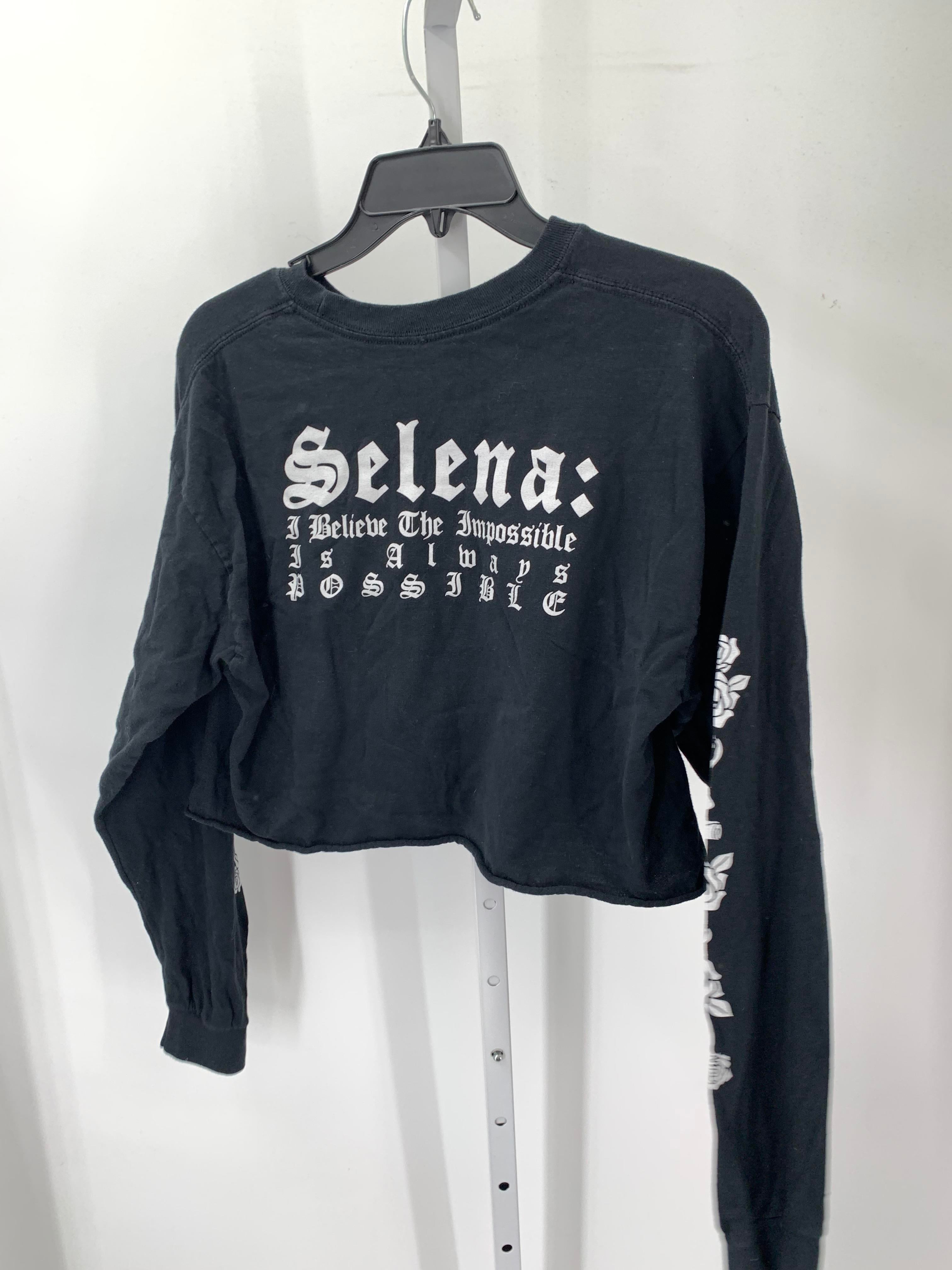 Size Large Juniors Long Sleeve Shirt