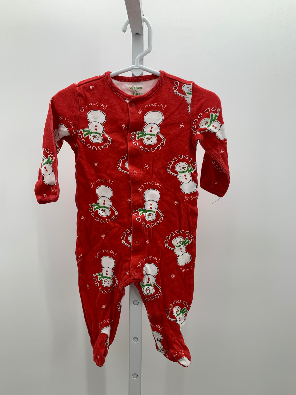 LONG SLV ROMPER I'M SNOW CUTE