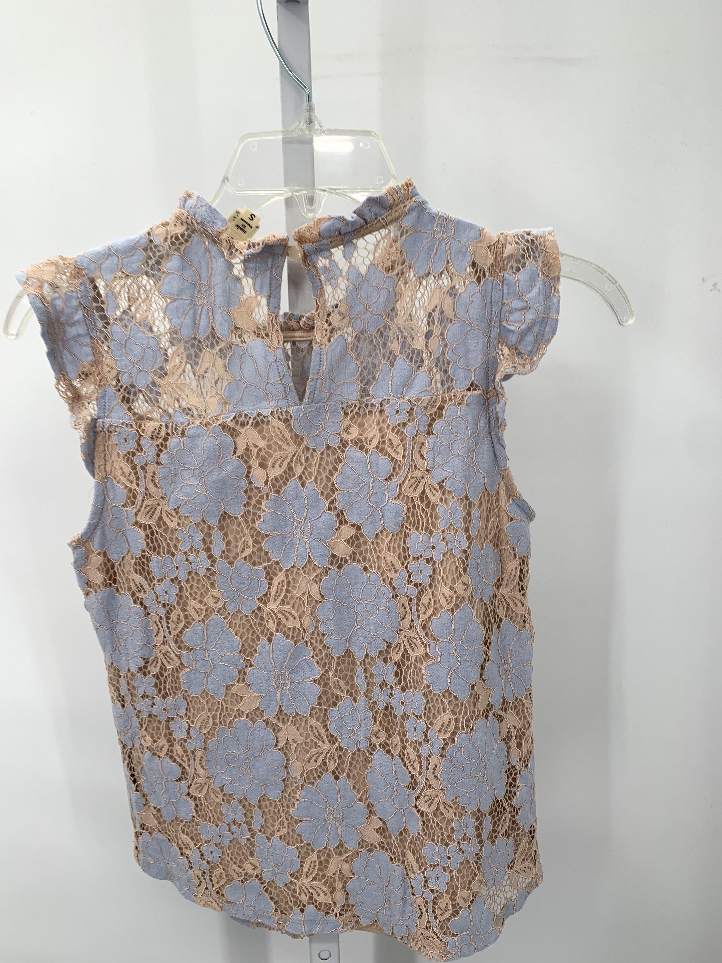 monteau Size Small Misses Short Sleeve Shirt
