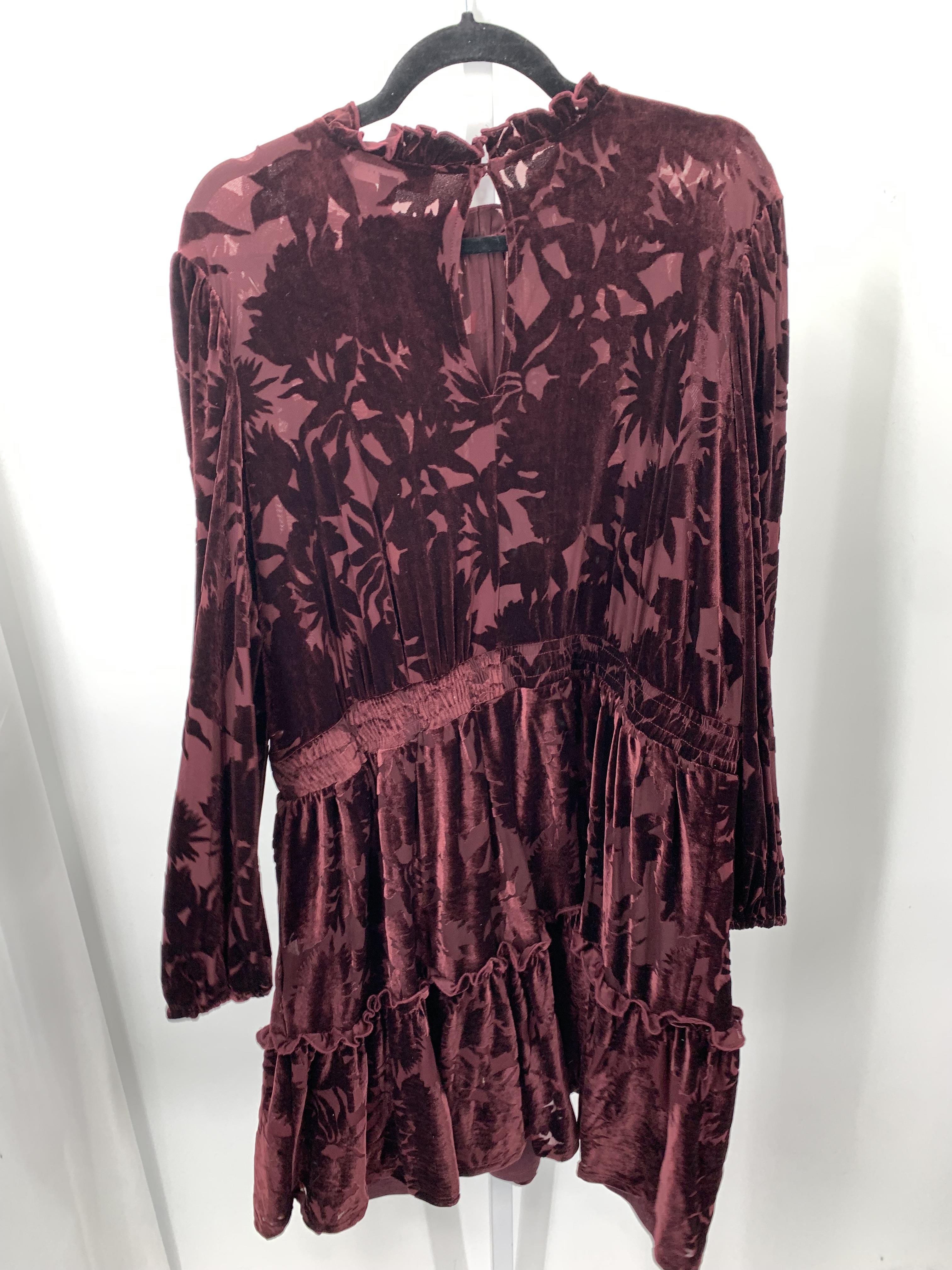 Size 18/20 W Womens Long Sleeve Dress