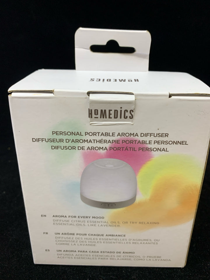 NIB PORTABLE AROMA DIFFUSER HOMEDICS.