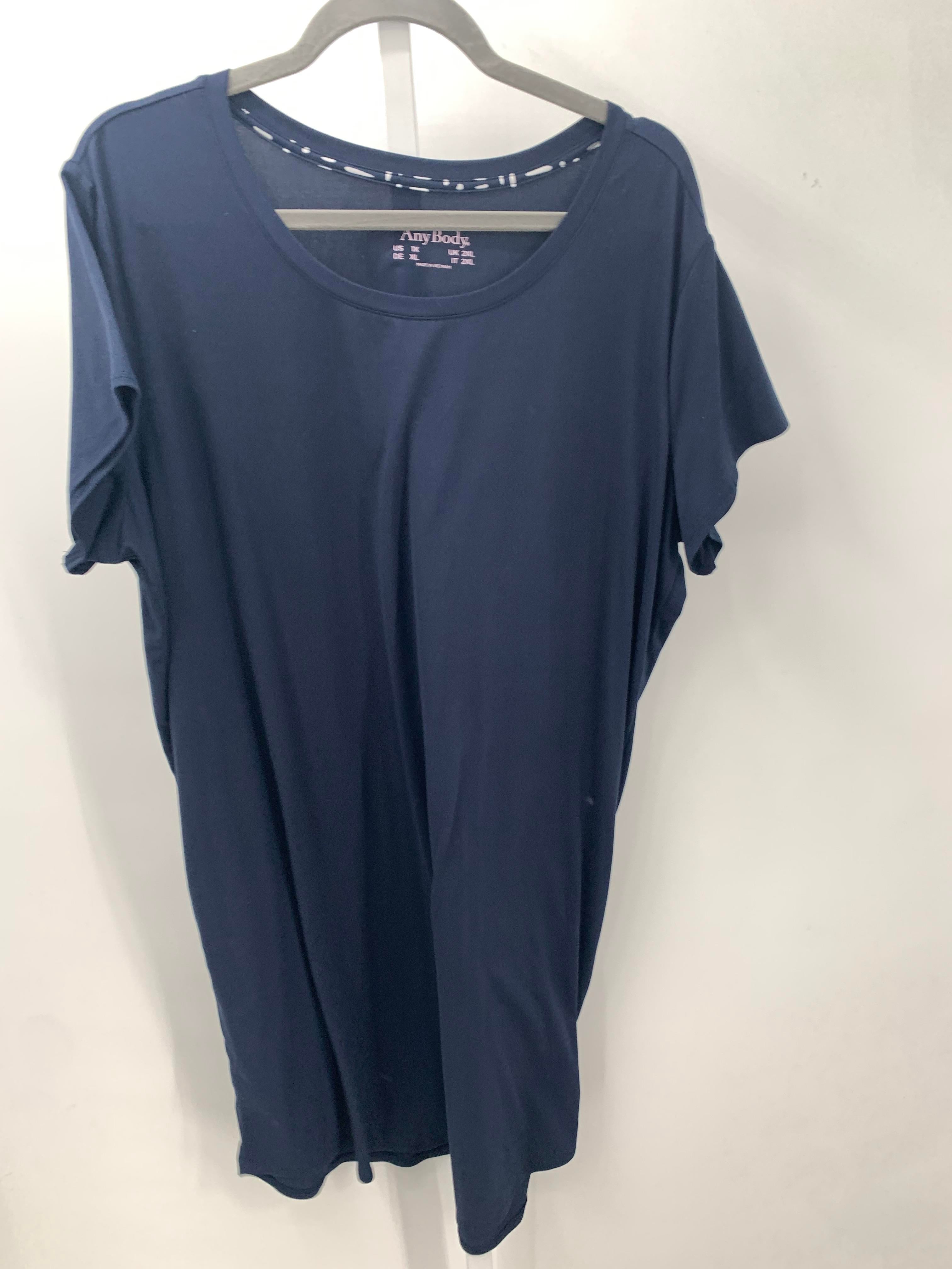 Size 1X Womens Short Sleeve Dress