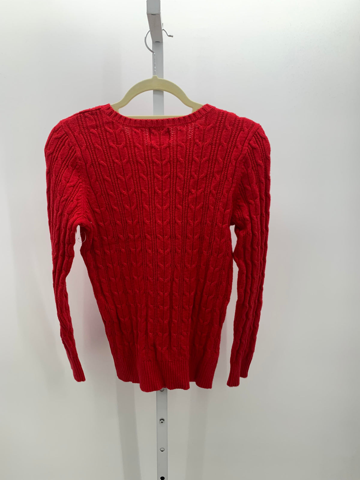 St. Johns Bay Size Medium Petite Petite Long Slv Sweater