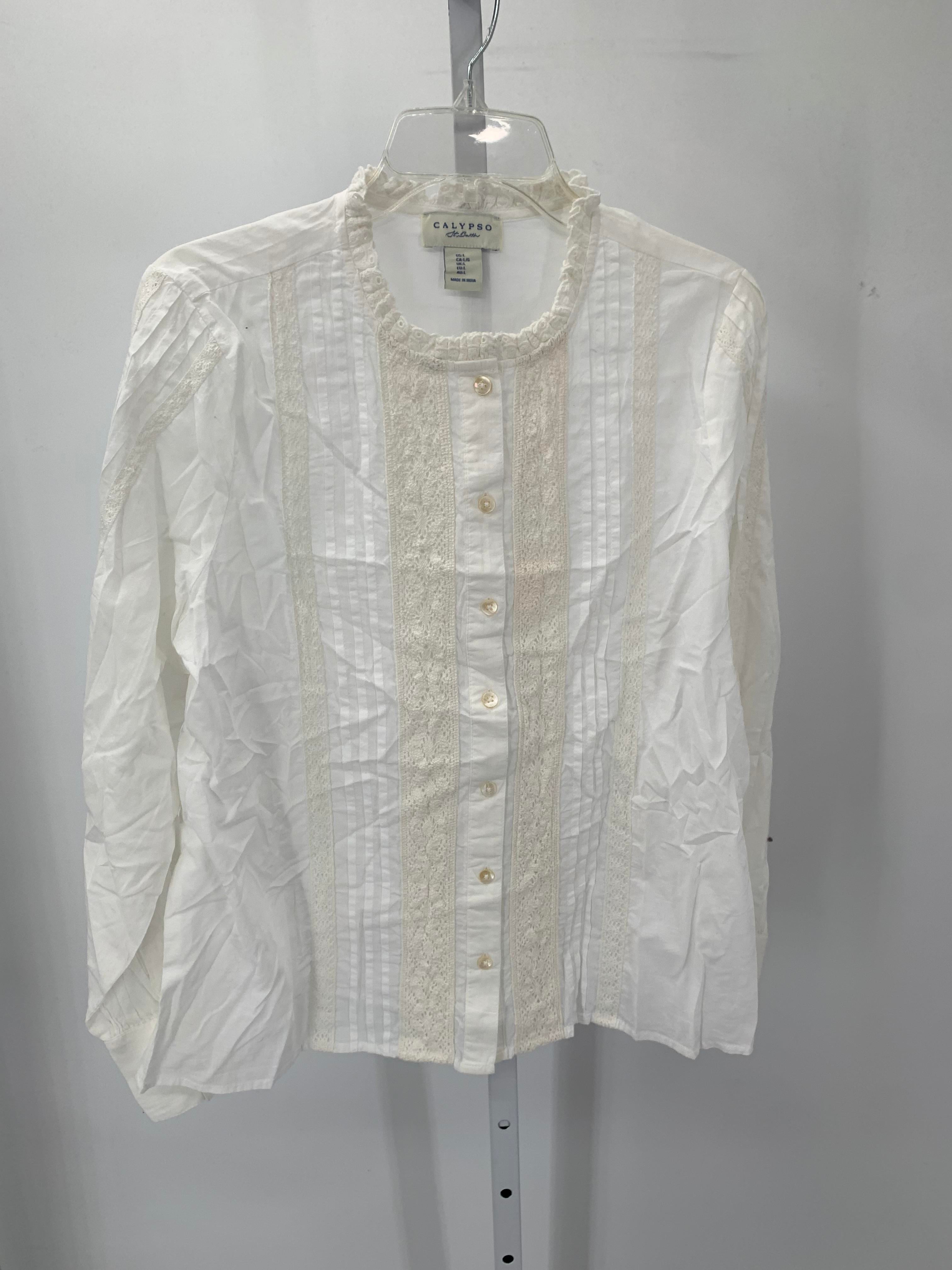 Calypso Size Large Misses Long Sleeve Shirt