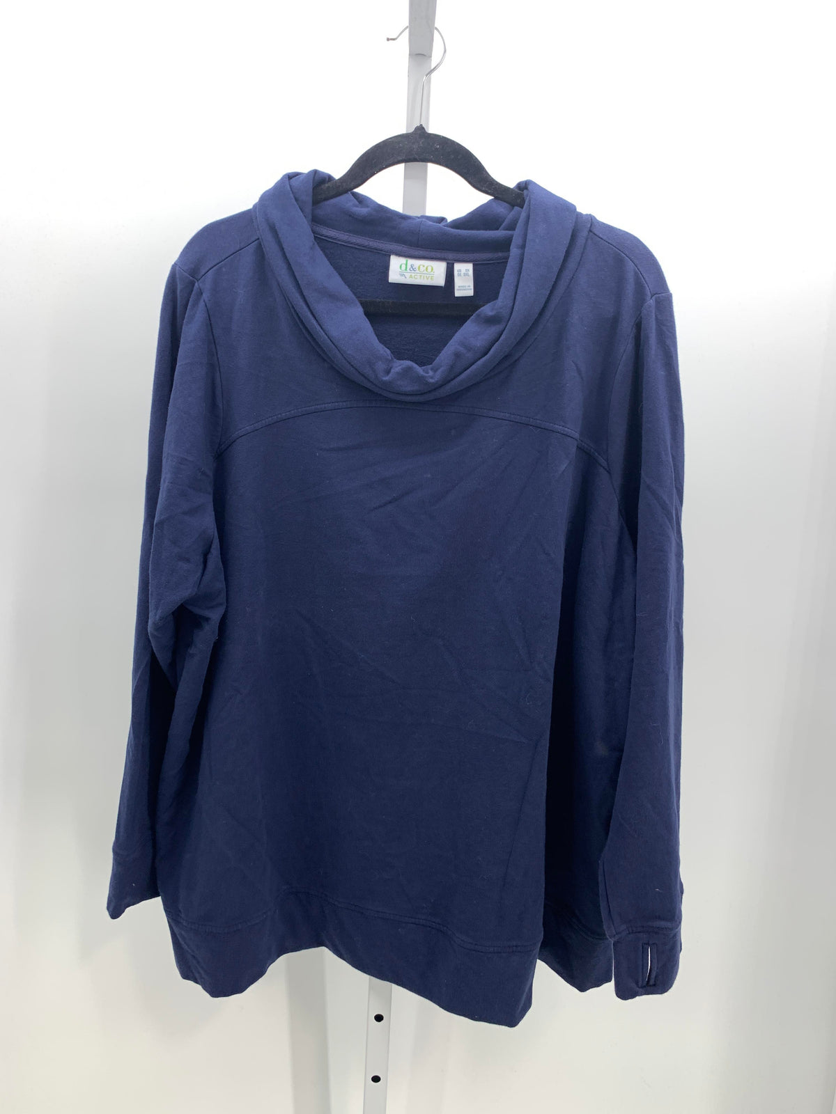 d & co. Size 3X Womens Long Sleeve Shirt