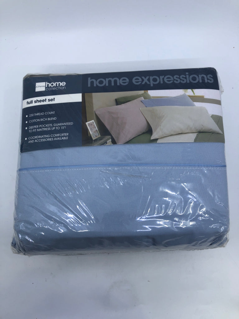 NIP BLUE FULL SHEET SET.