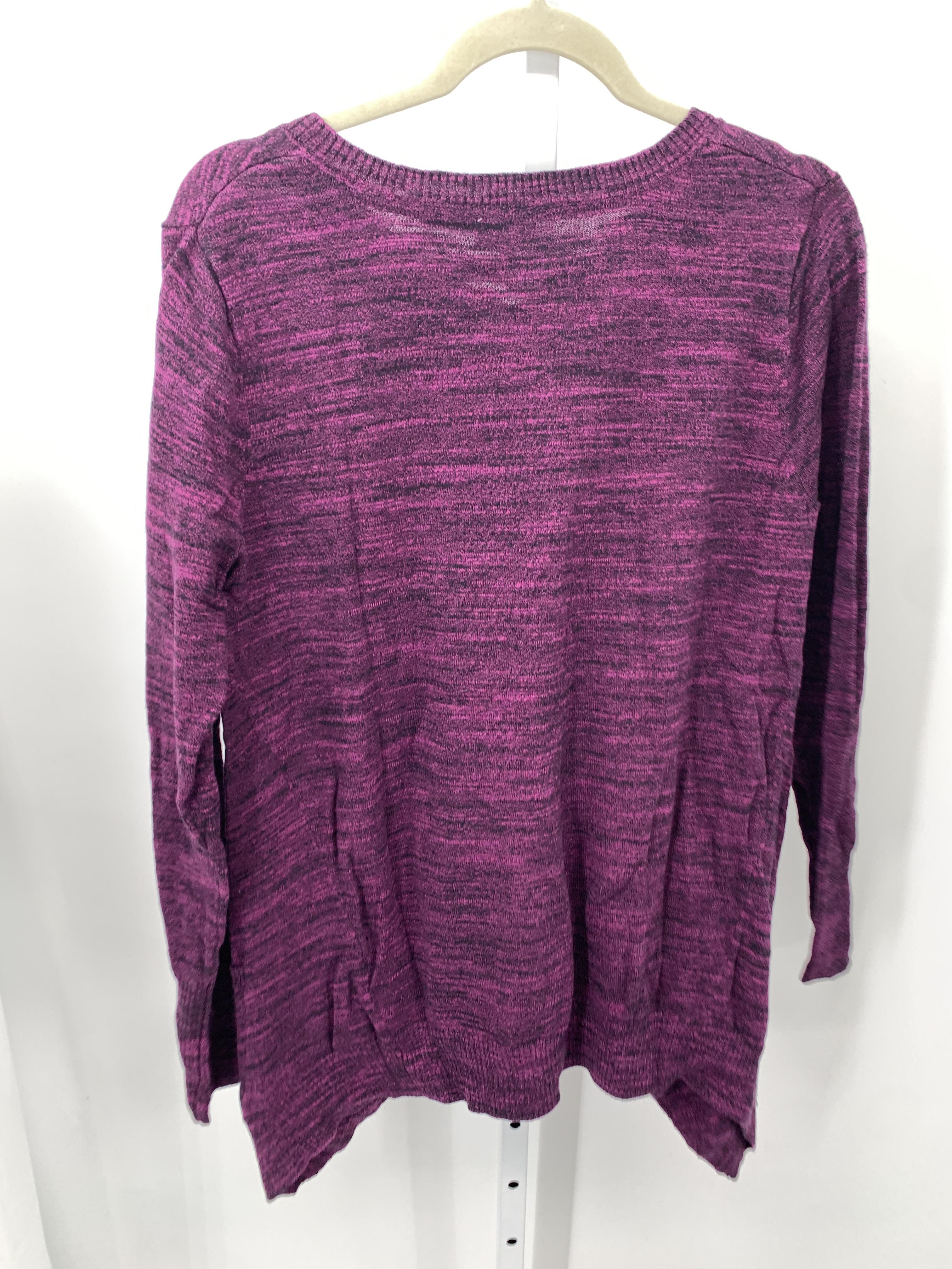 LOGO Size Medium Misses Long Slv Sweater