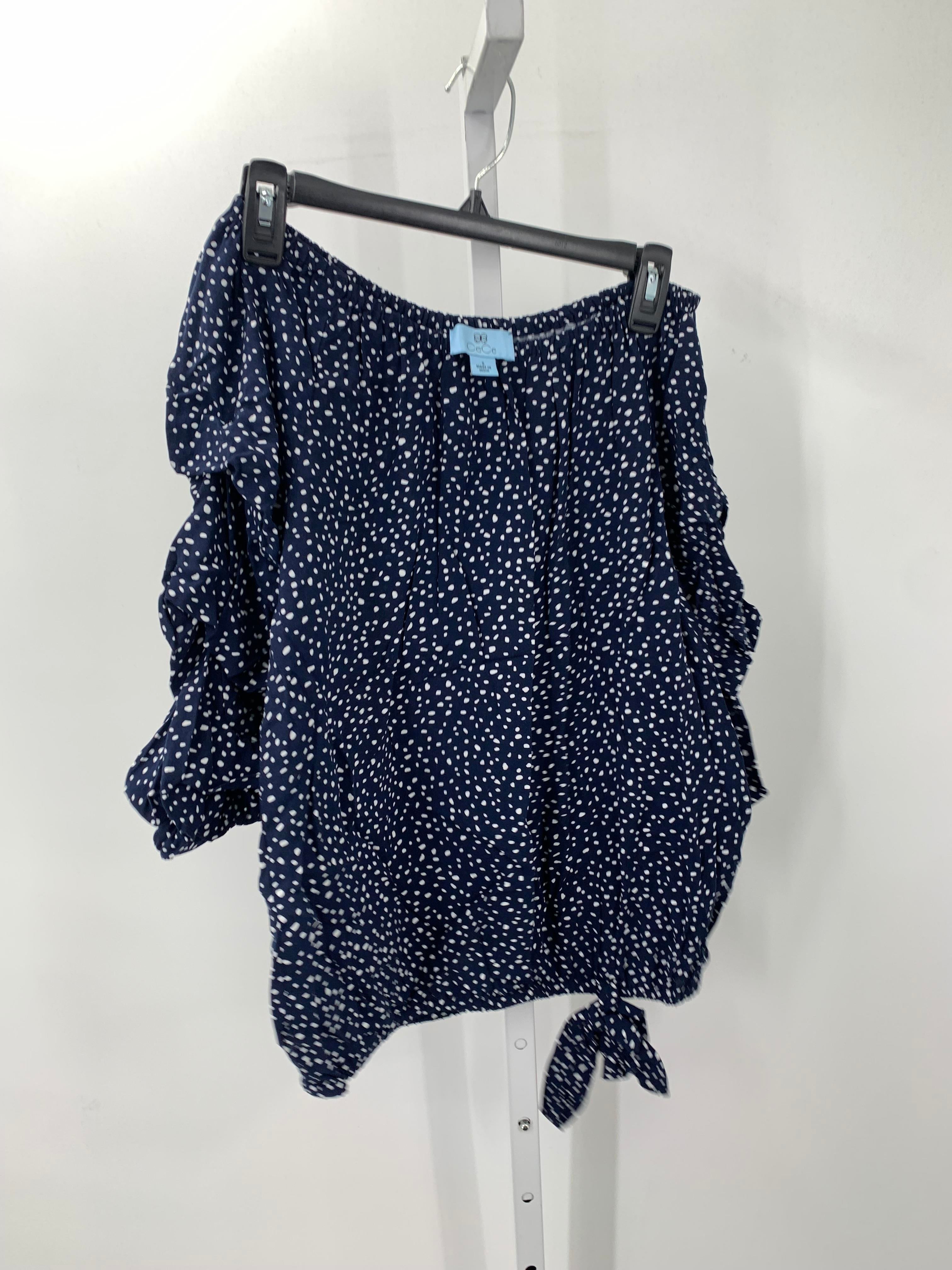 Size Small Misses 3/4 Sleeve Shirt