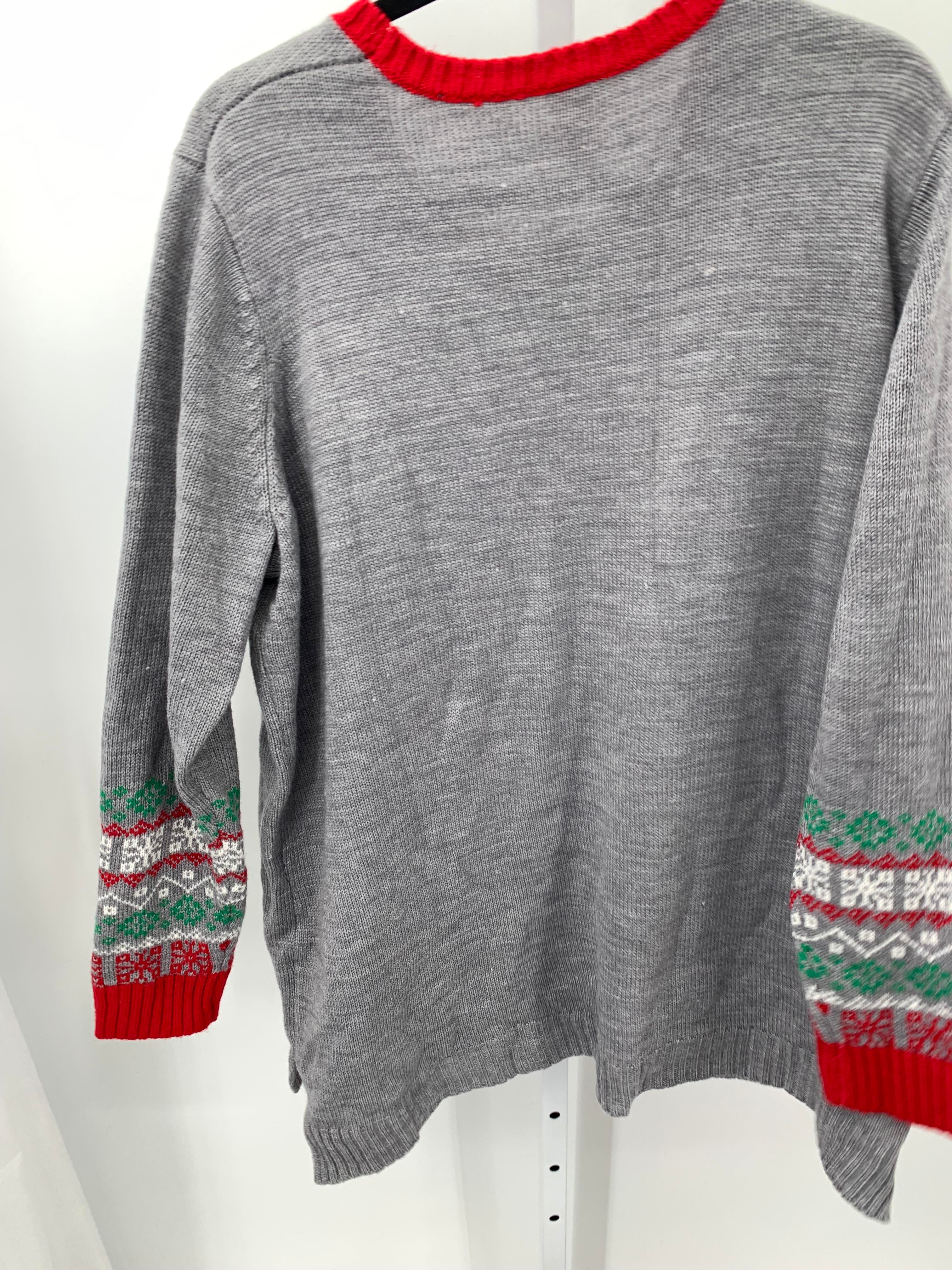 LONG SLV SWEATER SEQUINS CAR.