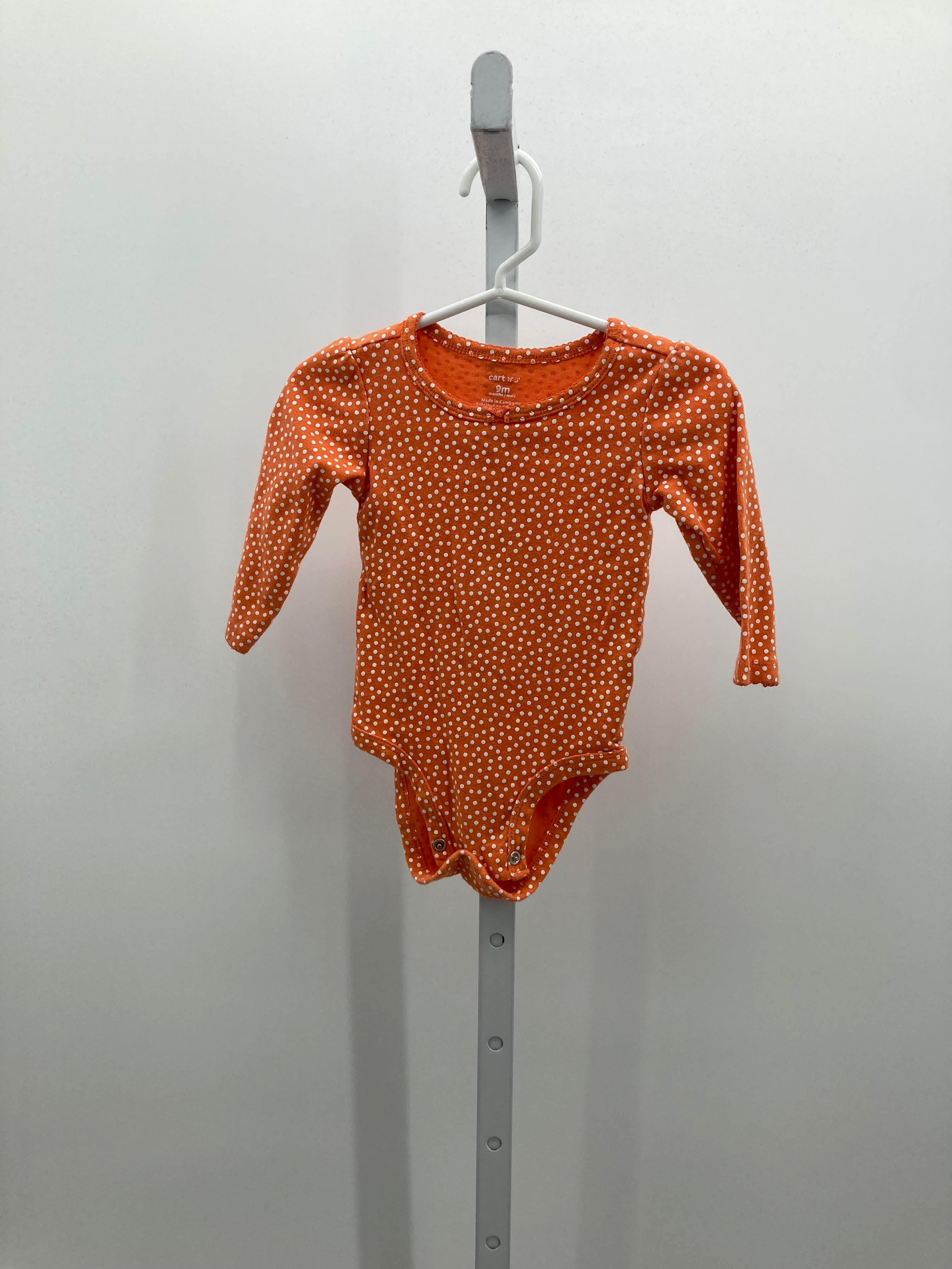 Carters Size 9 Months Girls Long Sleeve Shirt