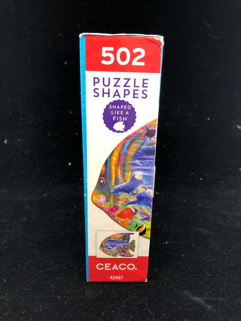 NIB FISH 500 PC PUZZLE.