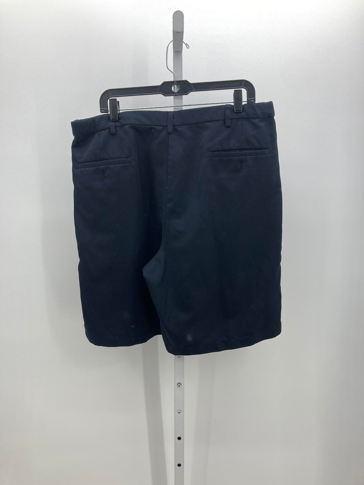 PLEATED FRONT SHORTS.