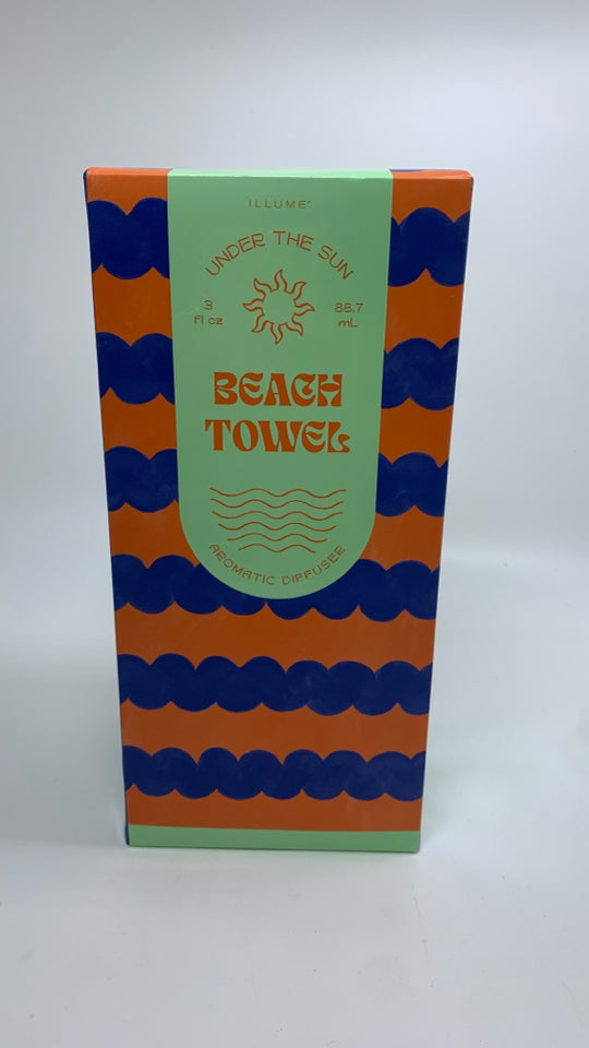 NIB BEACH TOWEL DIFFUSER.