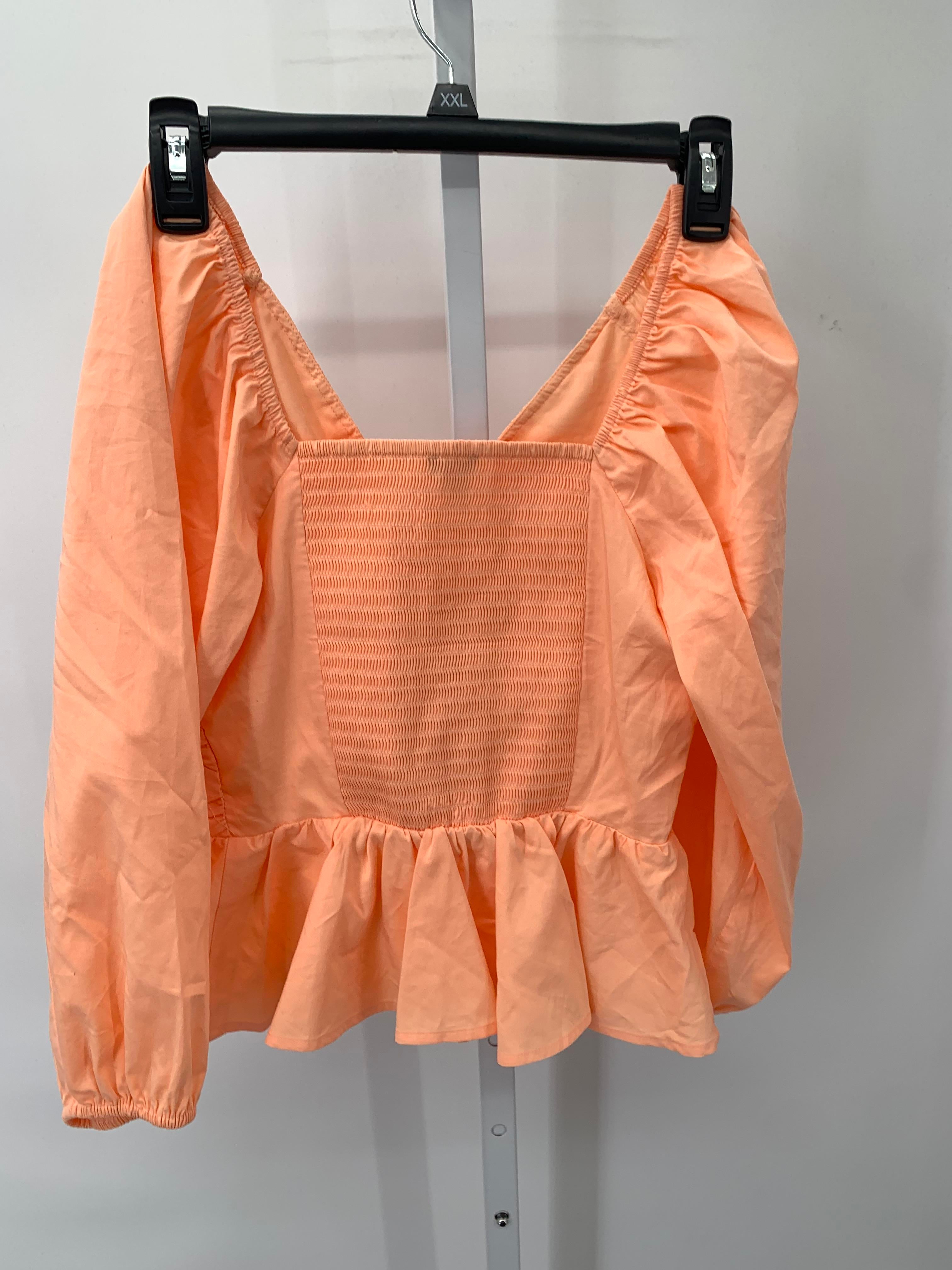 Express Size X Small Juniors 3/4 Sleeve Shirt