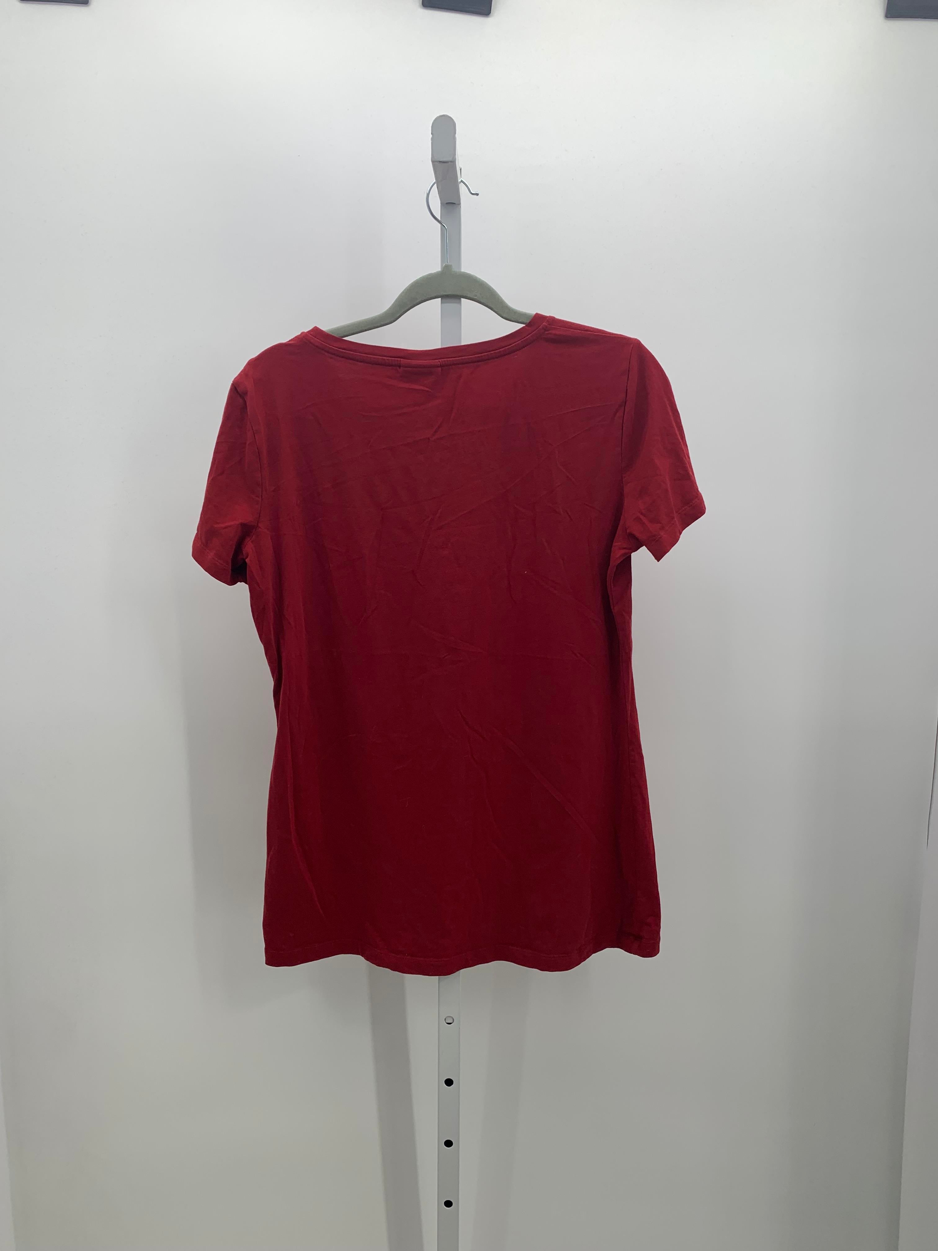 Size Extra Large Misses Short Sleeve Shirt