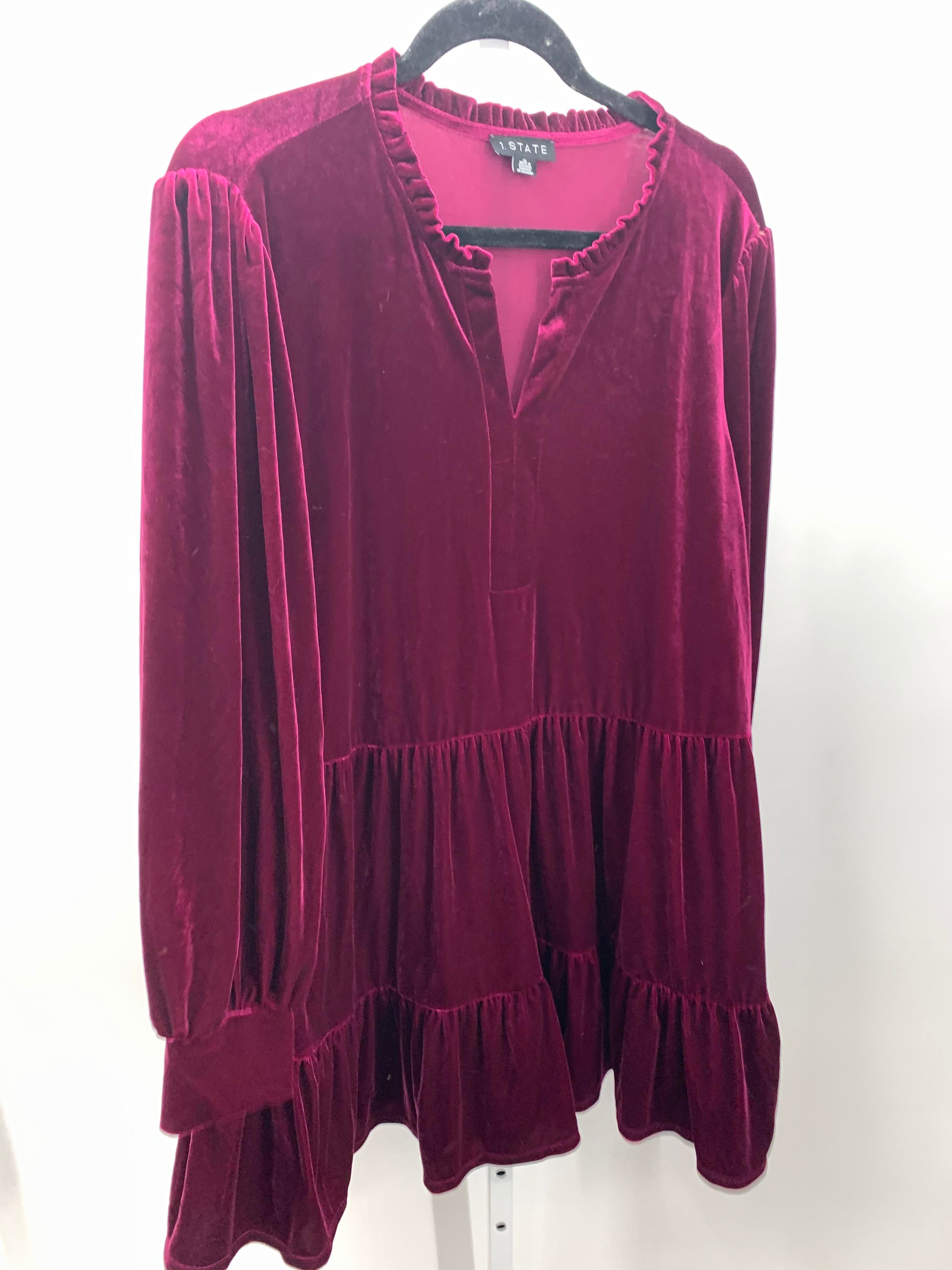 Size Extra Large Misses Long Sleeve Dress