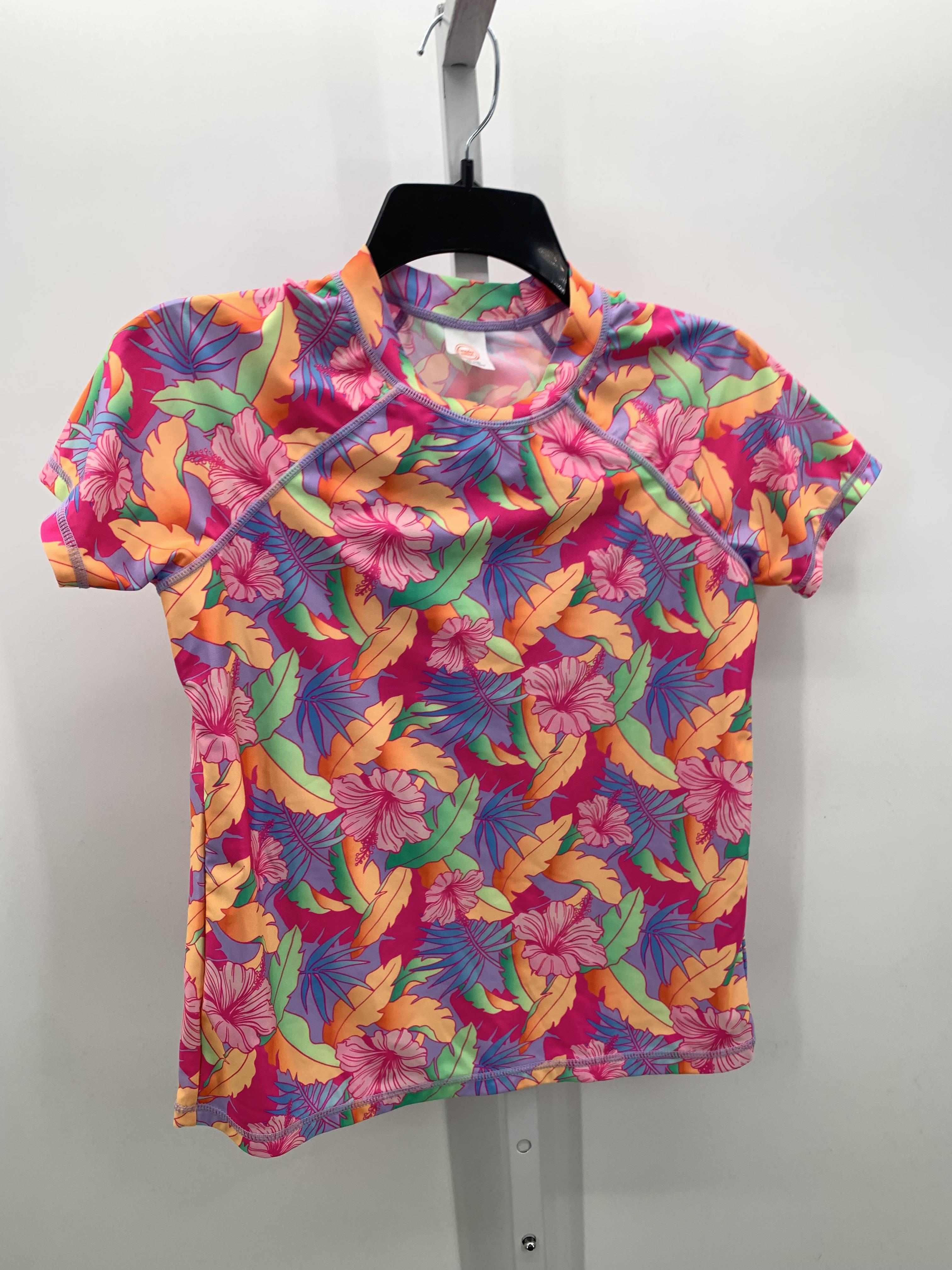 Wonder Nation Size 18 Girls Swim Shirt
