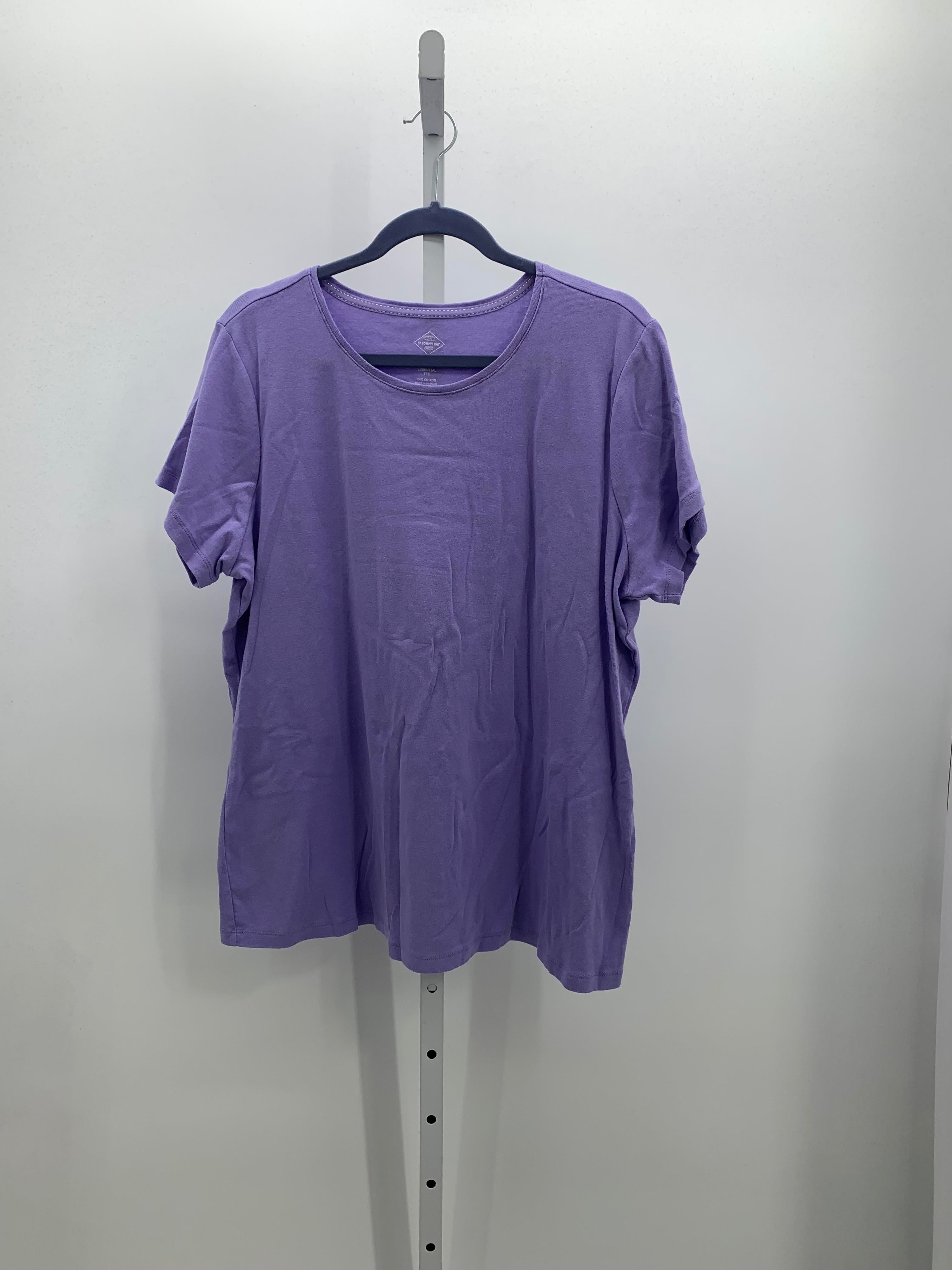 St. Johns Bay Size 2X Womens Short Sleeve Shirt