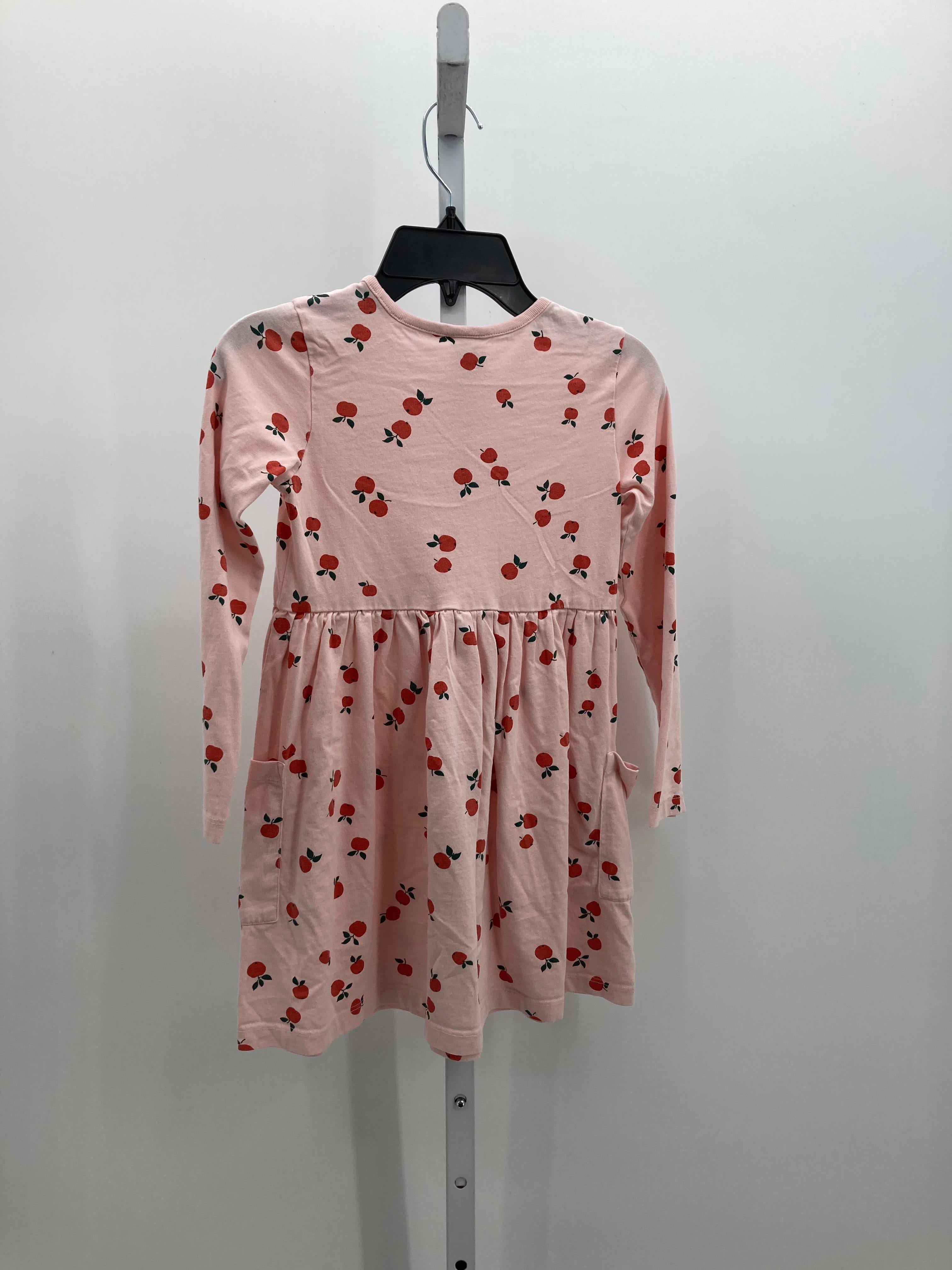 Hanna Anderson Size 6-7 Girls Long Sleeve Dress