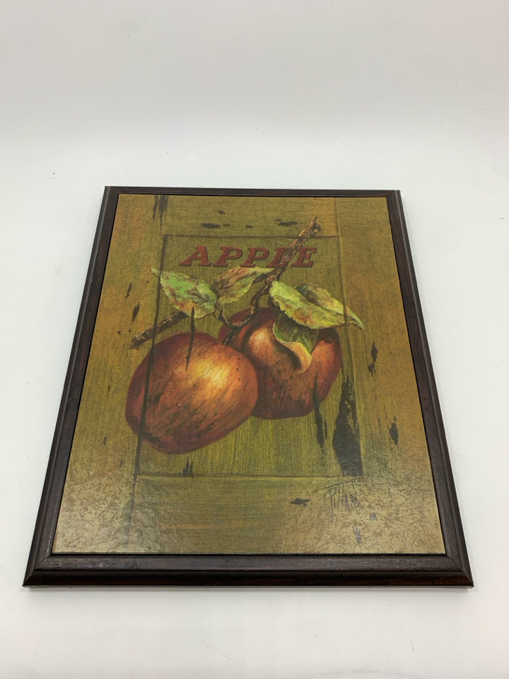 APPLE WALL PLAQUE.
