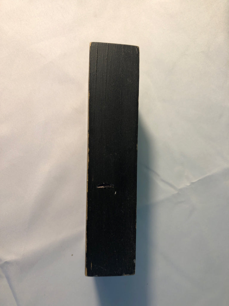 WASH AWAY BLACK BLOCK SIGN.