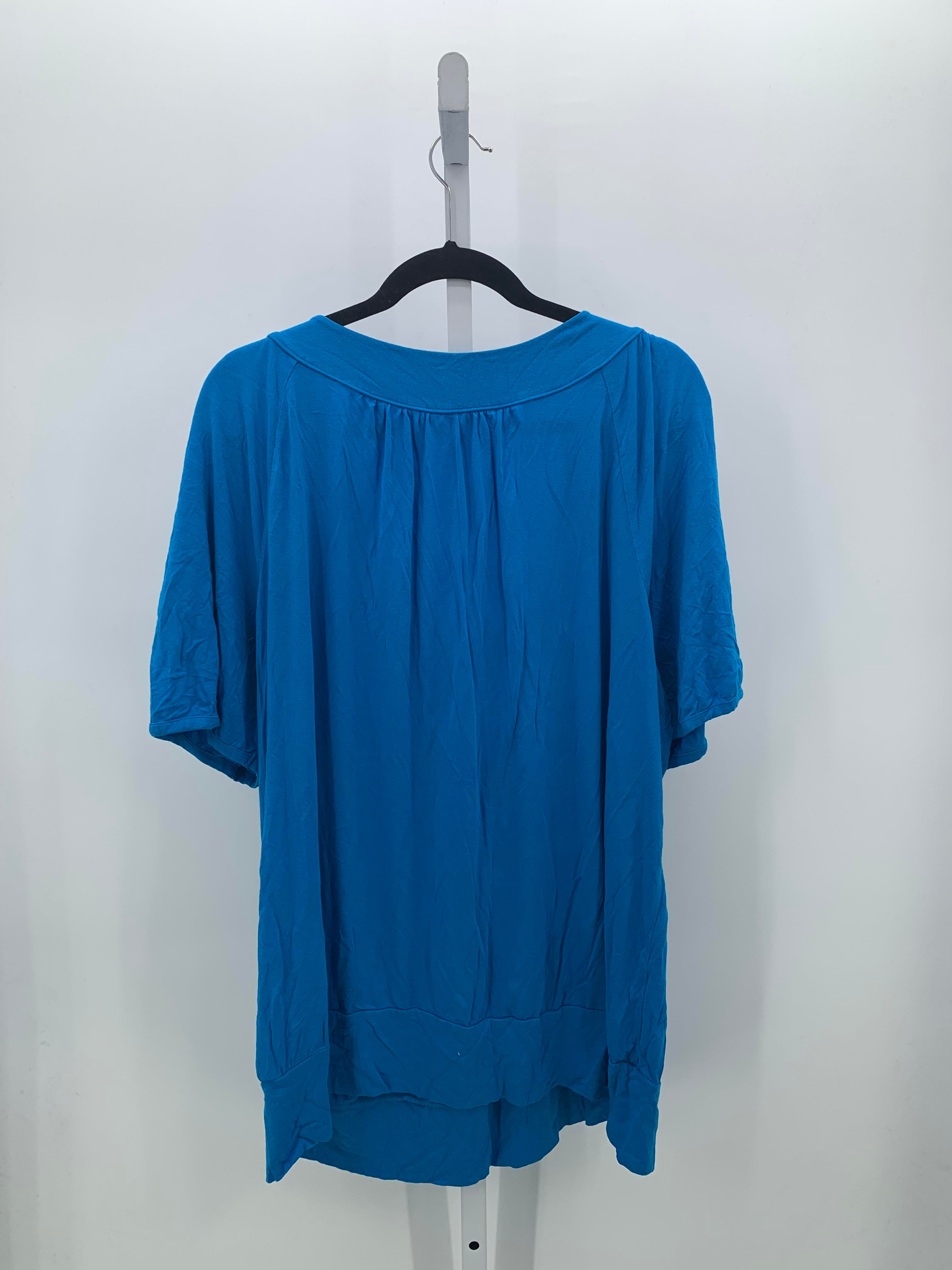 Lane Bryant Size 22/24 W Womens Short Sleeve Shirt