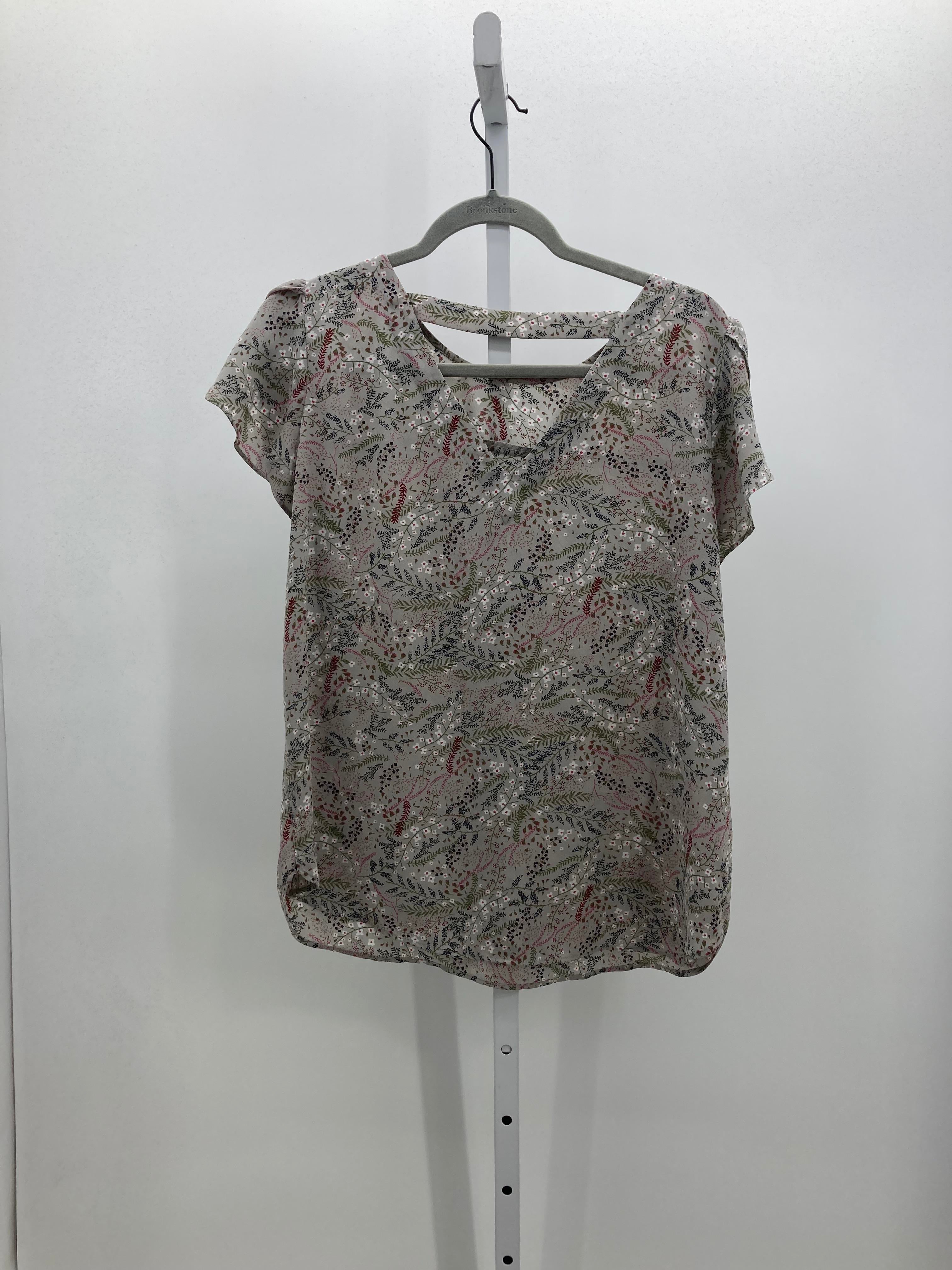 Loft Size Medium Misses Short Sleeve Shirt