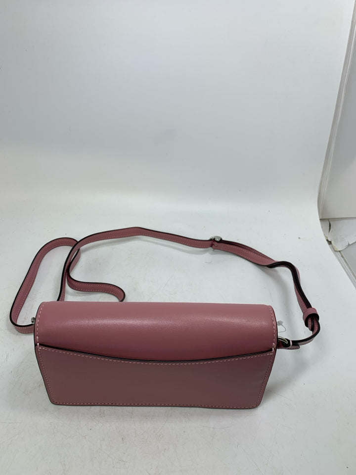 Coach CR526 True Pink Eliza Small Flap Crossbody