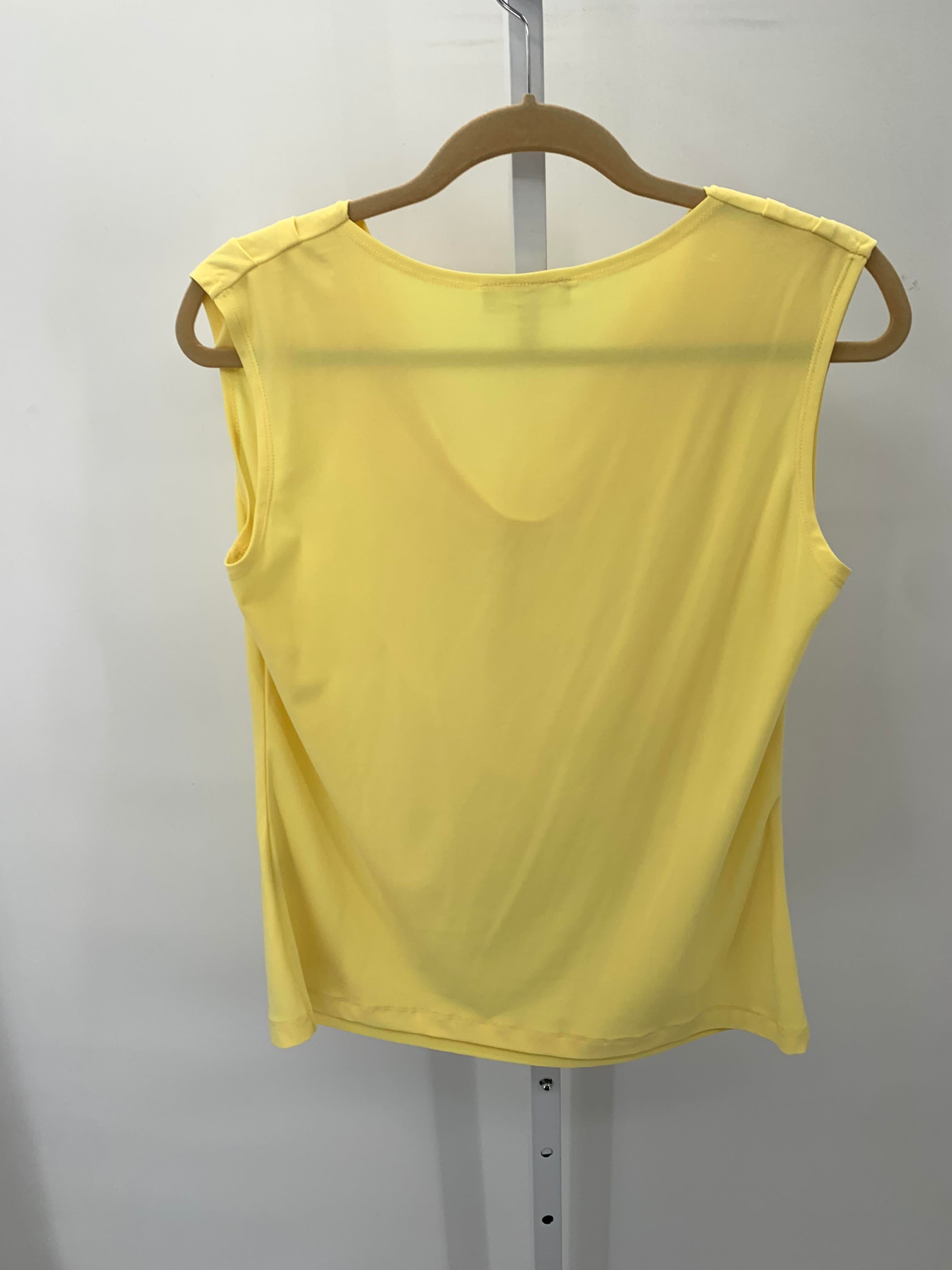 Dressbarn Size Medium Misses Sleeveless Shirt