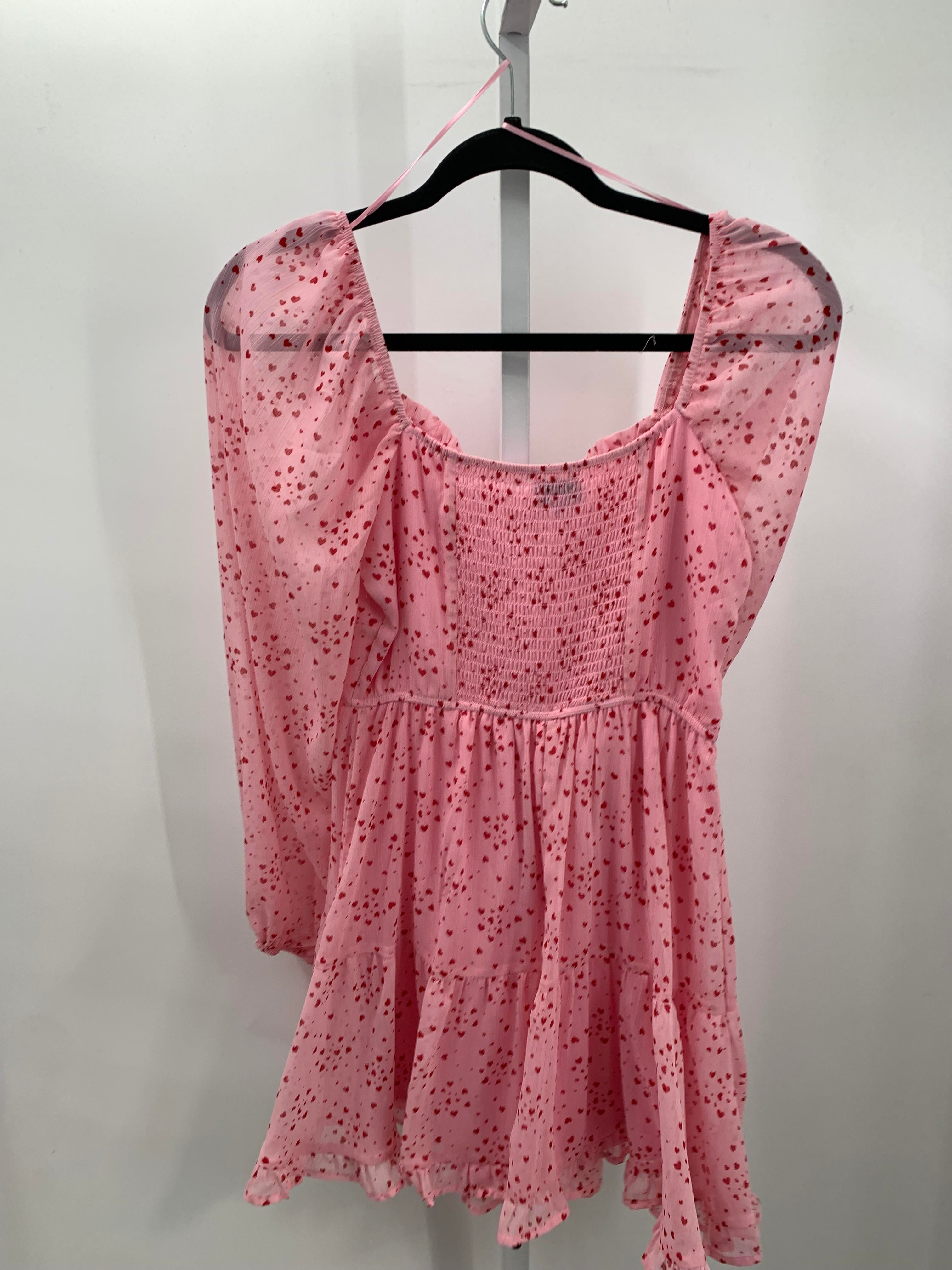 Miami Size Small Juniors Long Sleeve Dress