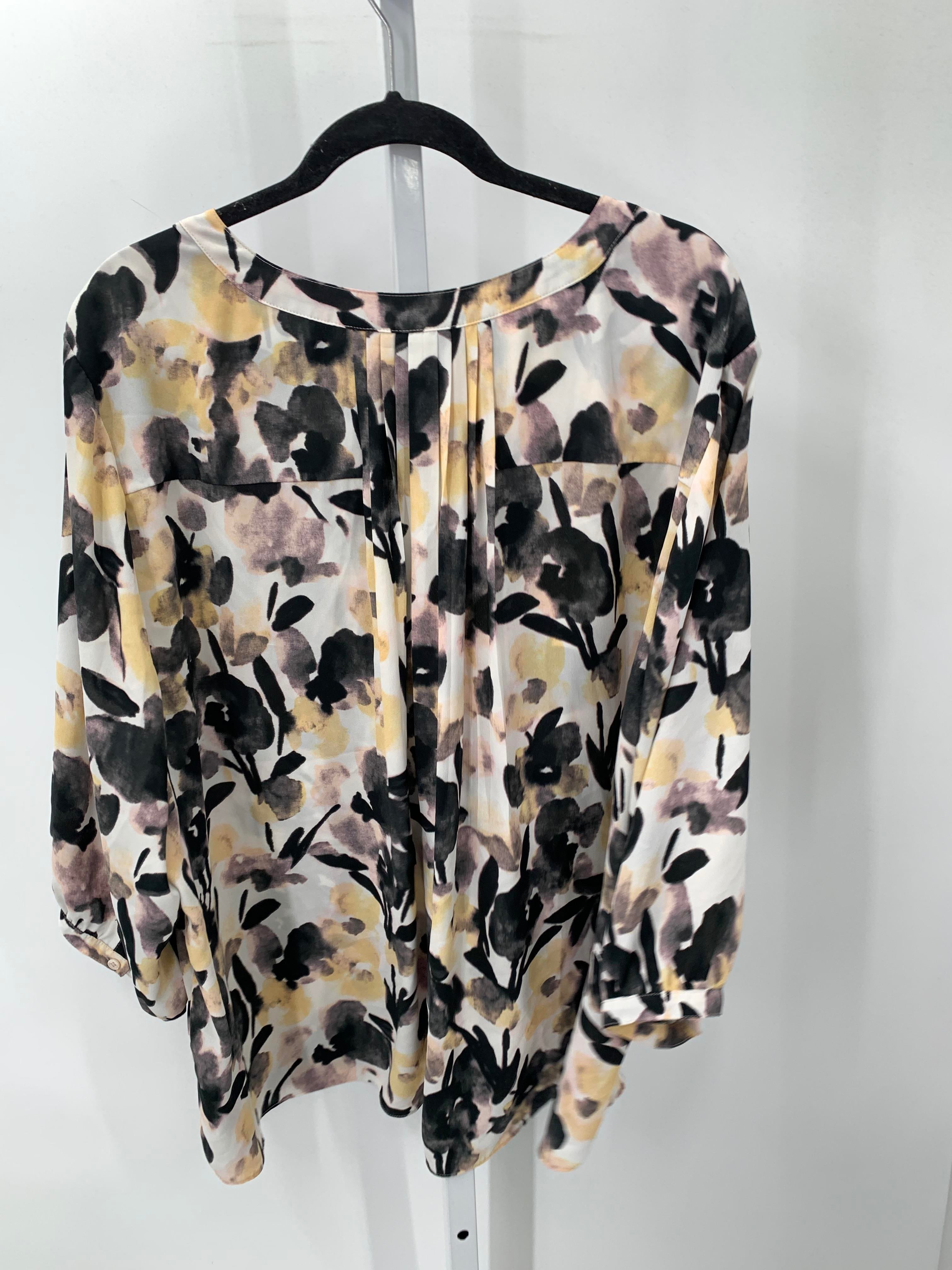 NYDJ Size 3X Womens 3/4 Sleeve Shirt